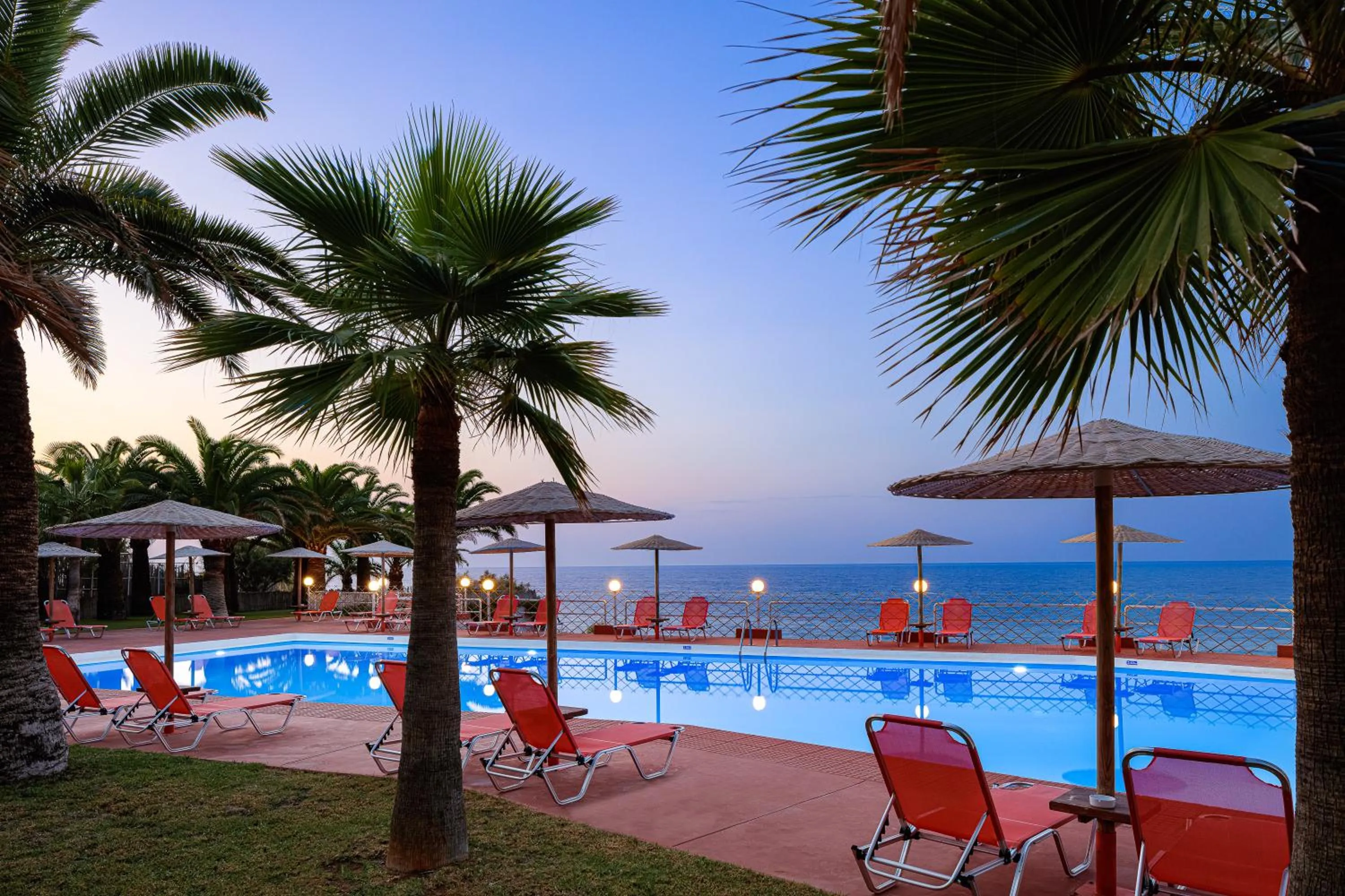 Pool view in Europa Resort Hotel