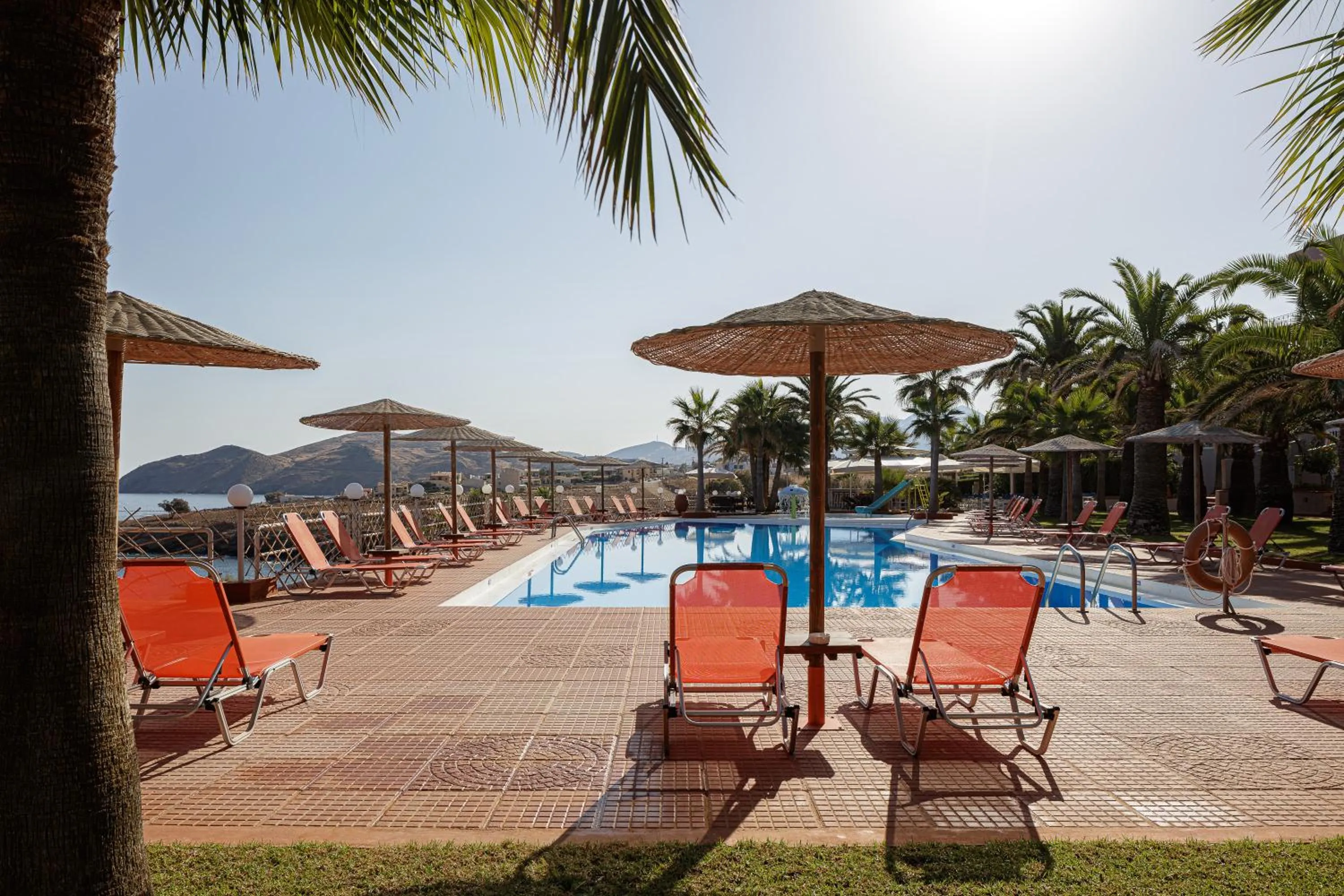 Pool view in Europa Resort Hotel