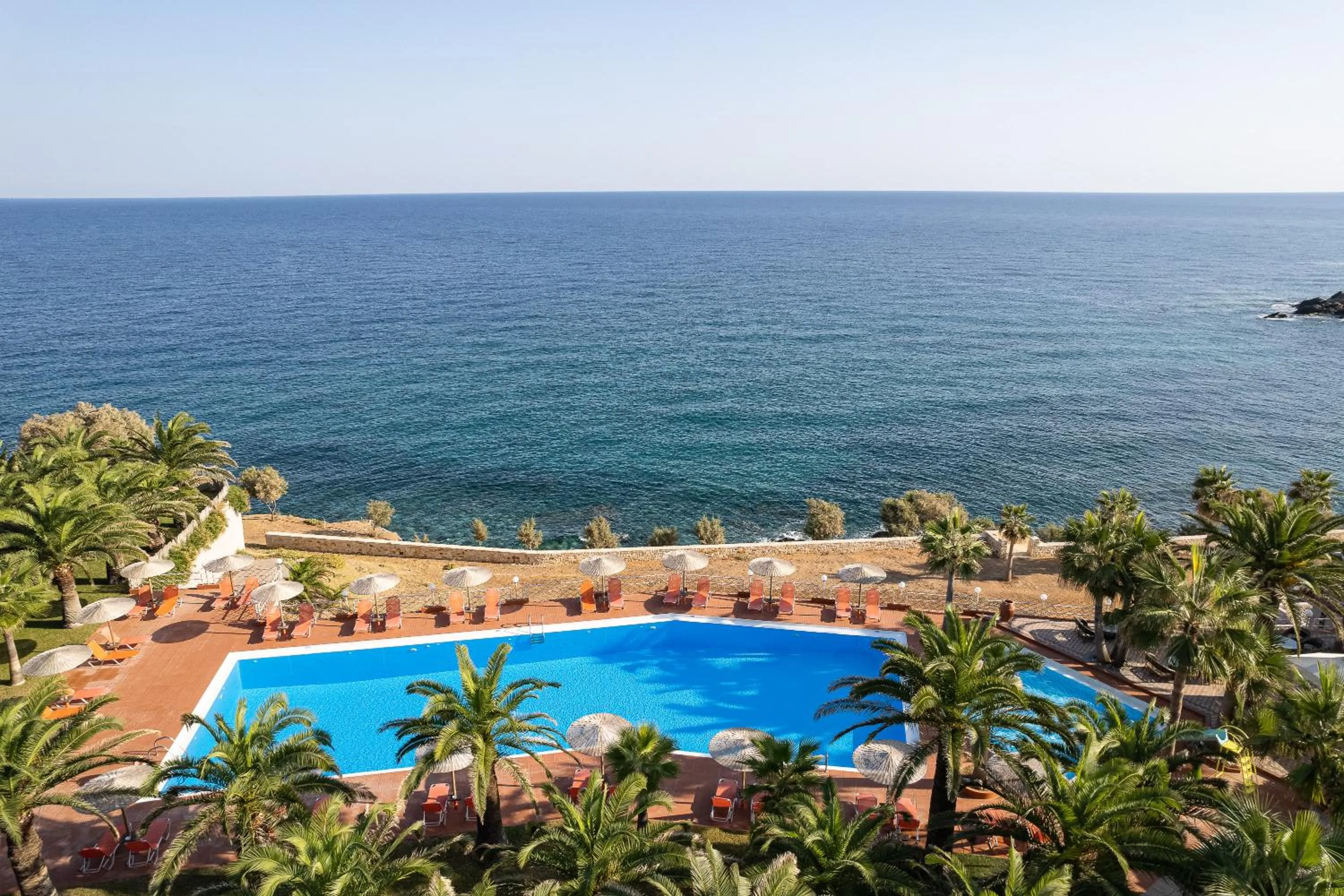 Pool view in Europa Resort Hotel