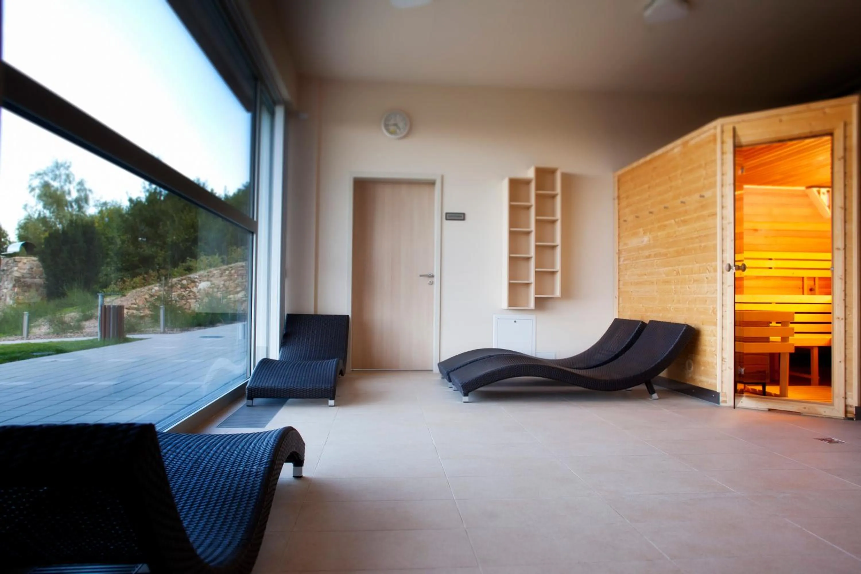 Sauna in Hotel Monínec