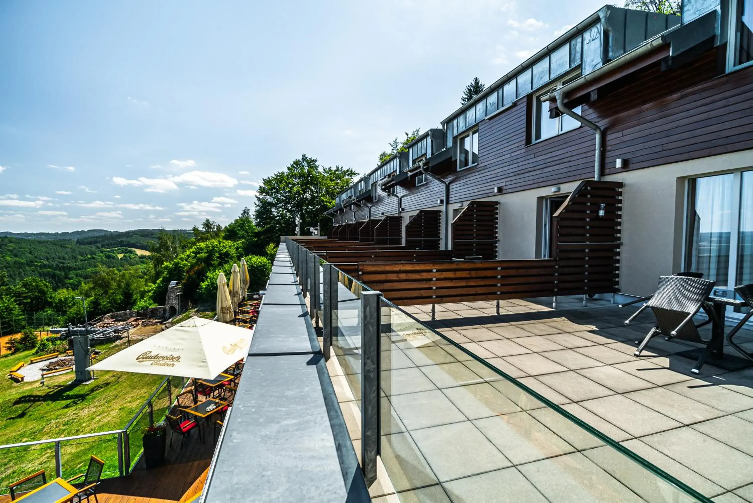 Double or Twin Room with Terrace in Hotel Monínec Double or Twin Room with Terrace in Hotel Monínec