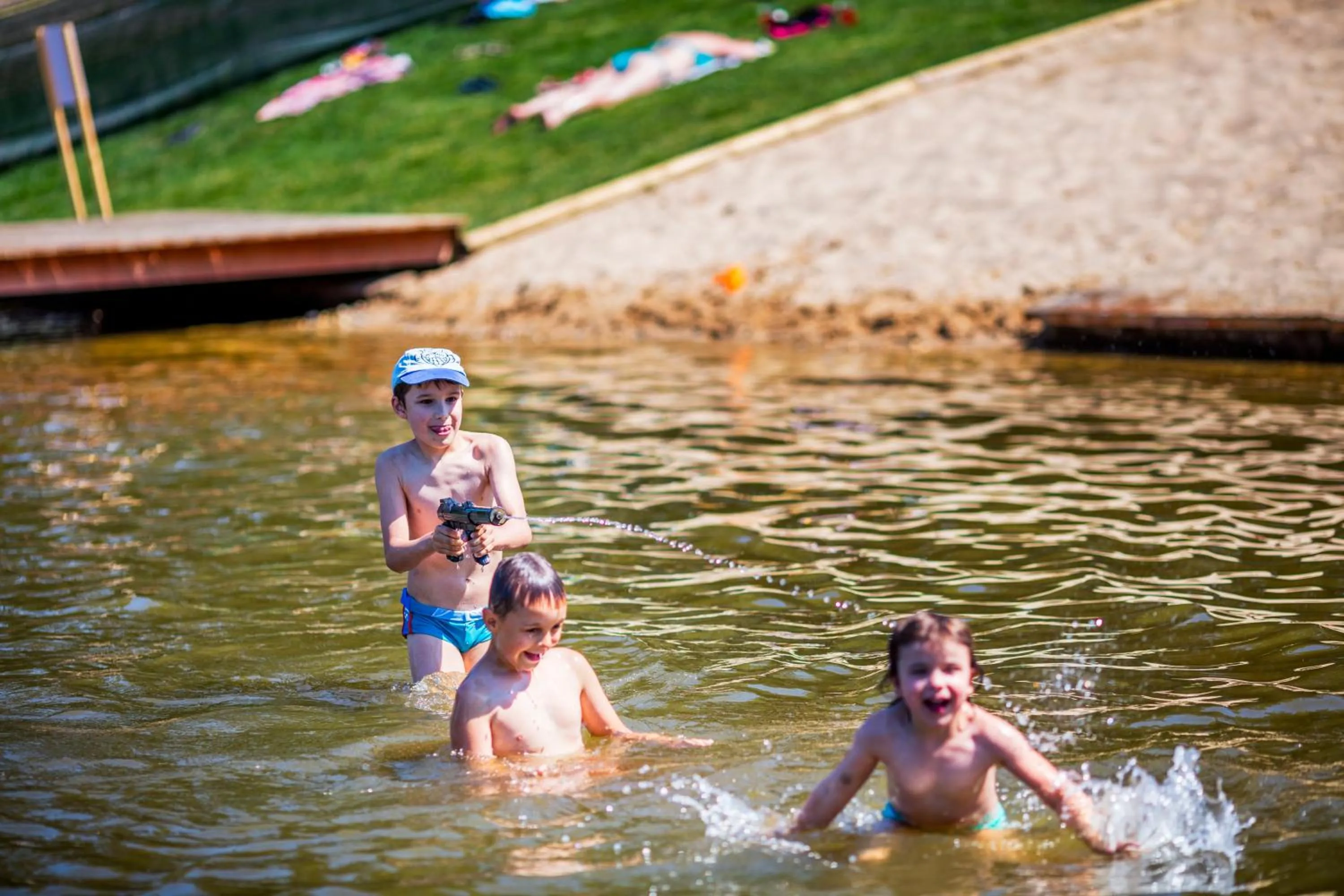 Beach in Hotel Monínec