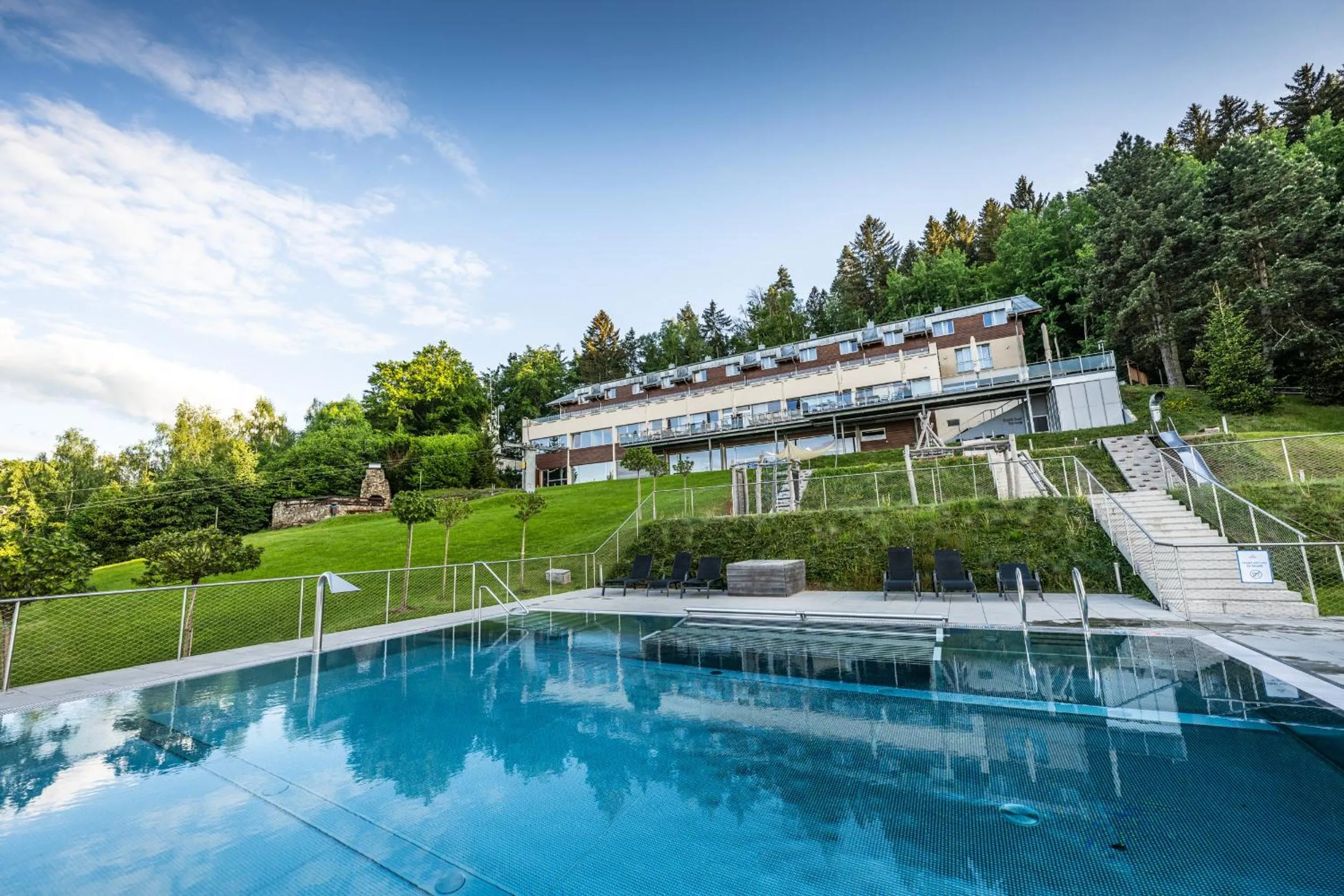 Property building in Hotel Monínec