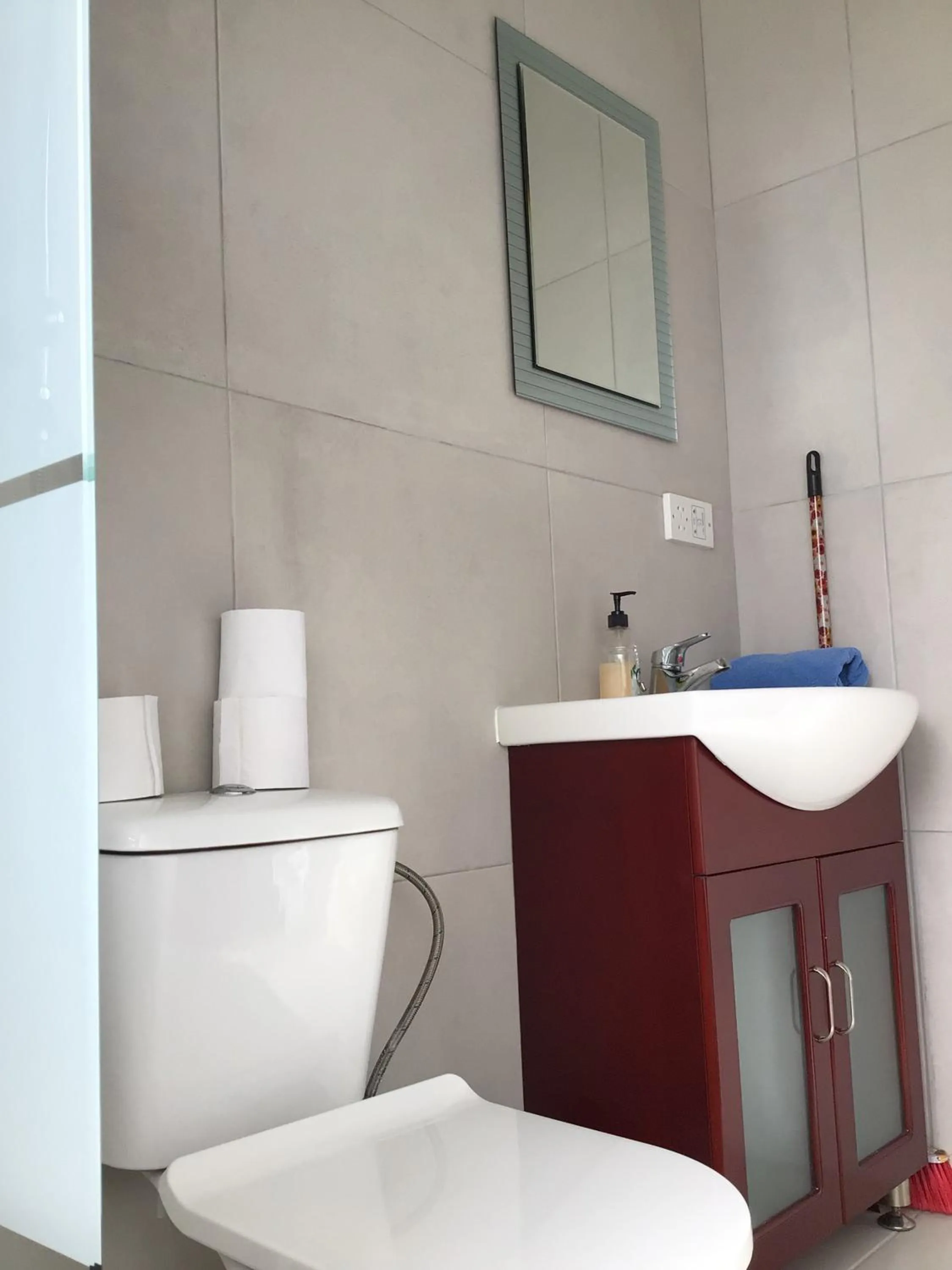 Bathroom in Florea Hotel Apartments