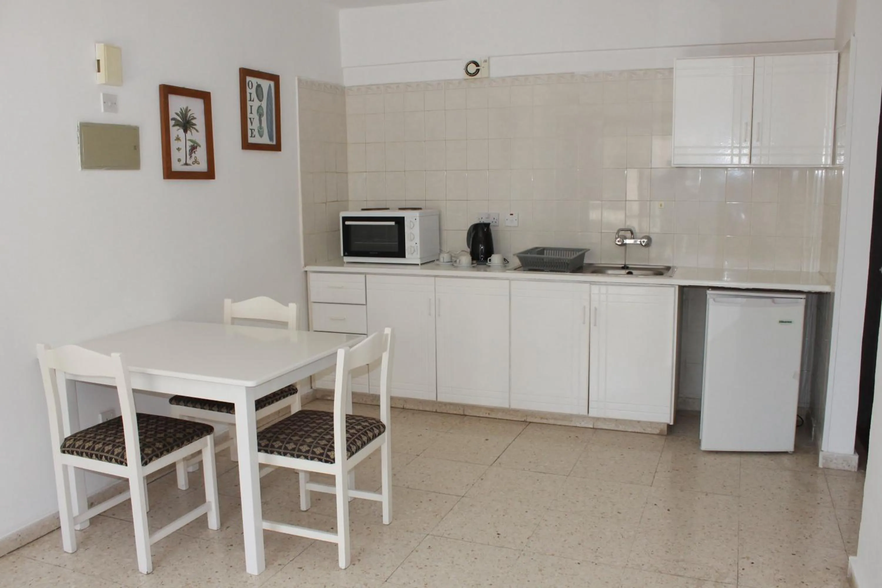 Kitchen or kitchenette in Florea Hotel Apartments