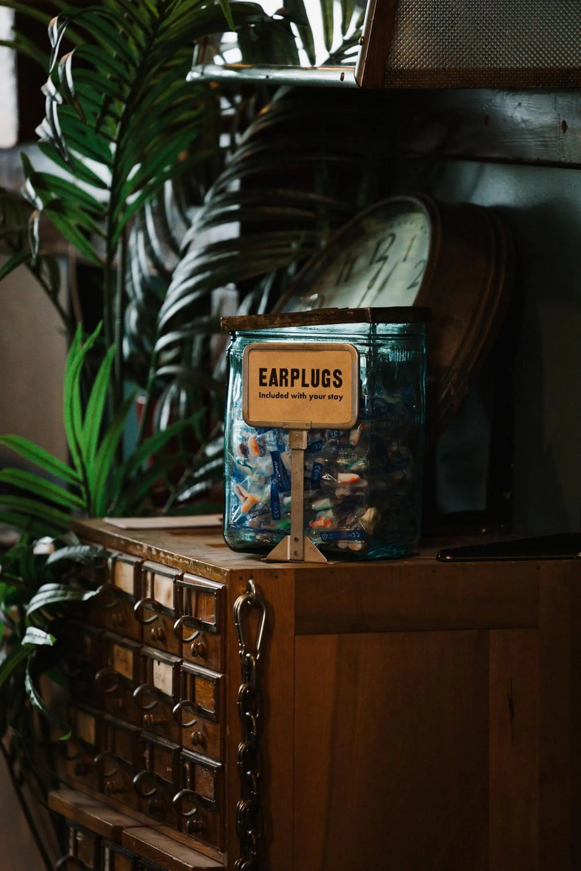 Decorative detail in KEX Hostel and Hotel