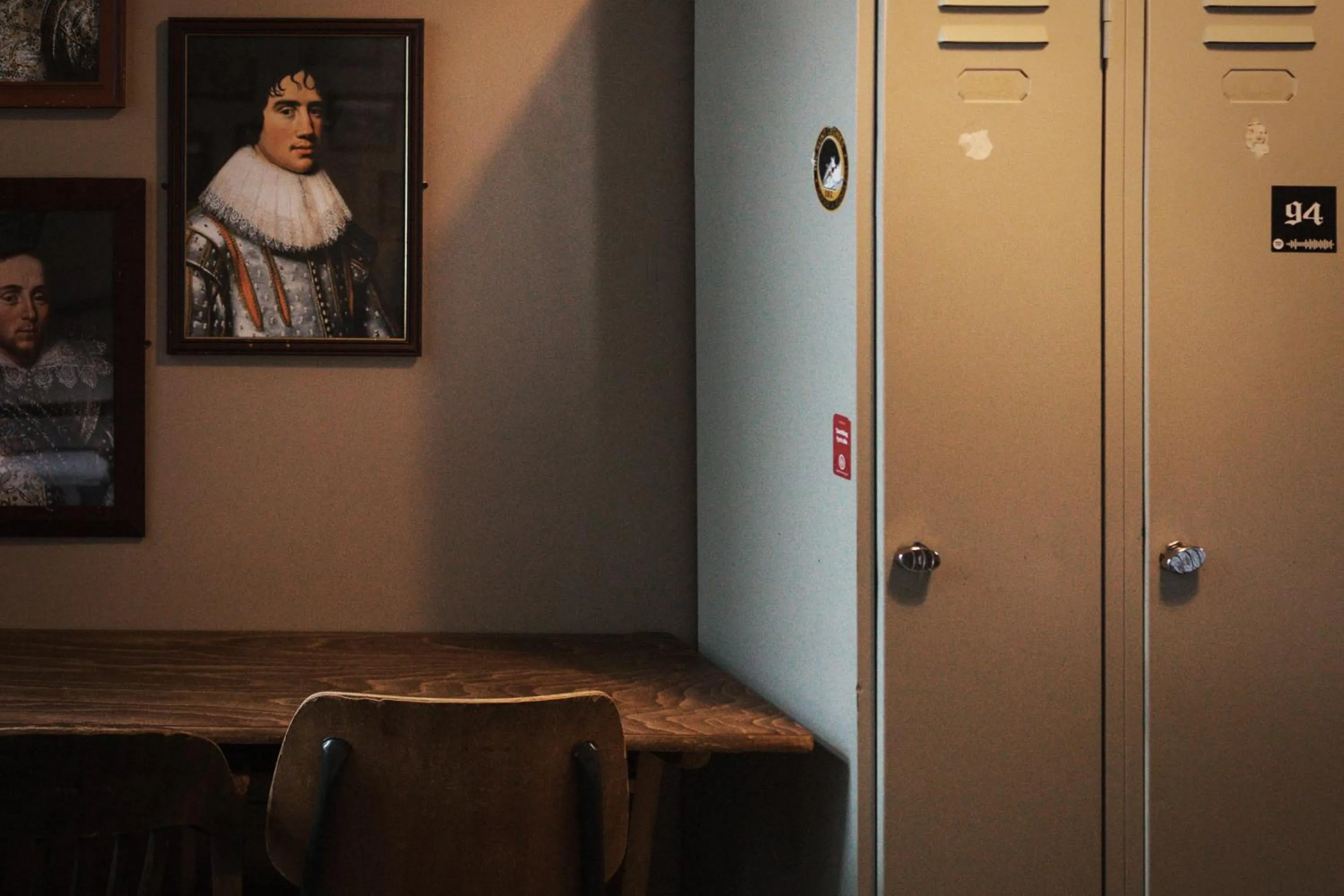 Decorative detail in KEX Hostel and Hotel