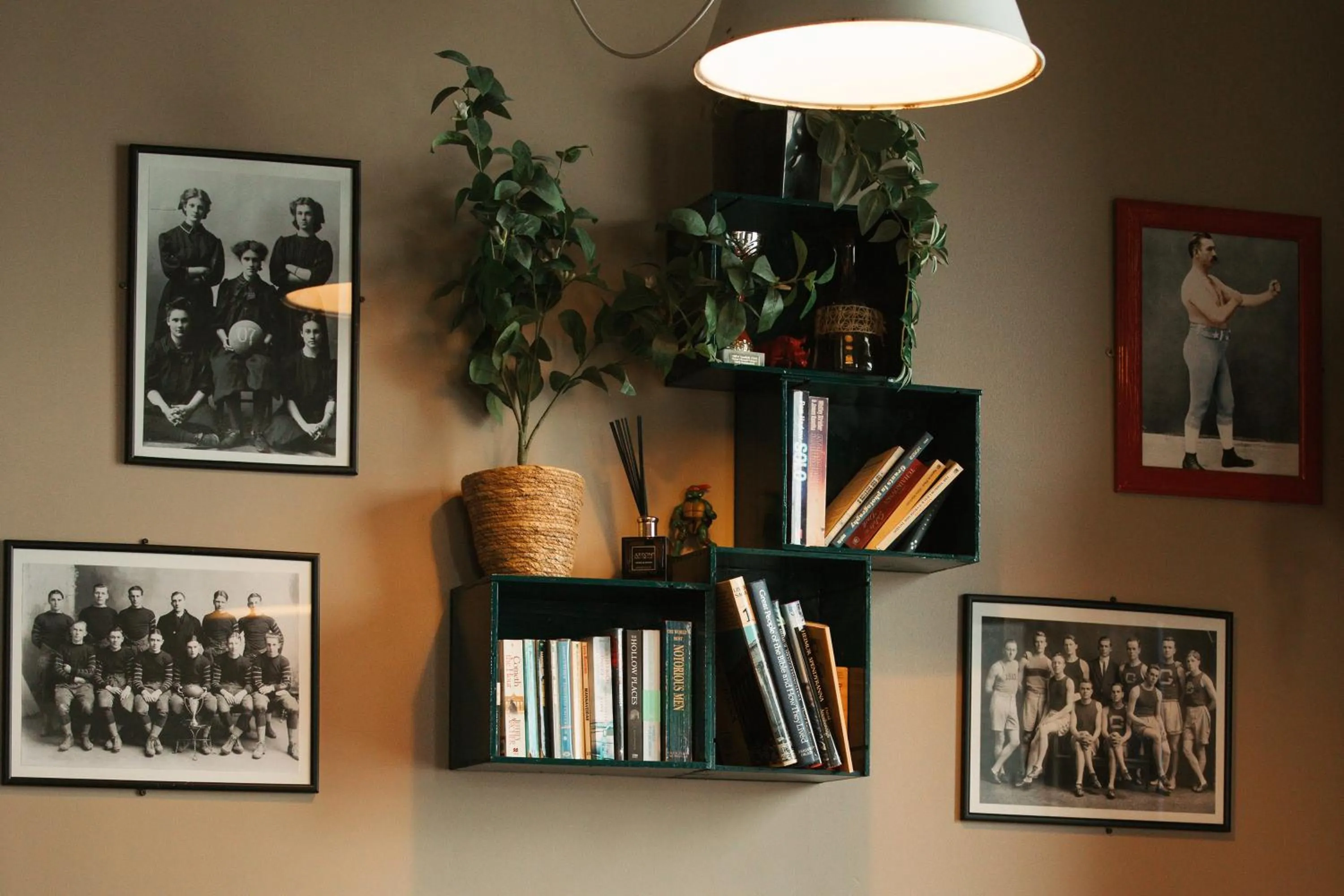 Decorative detail in KEX Hostel and Hotel