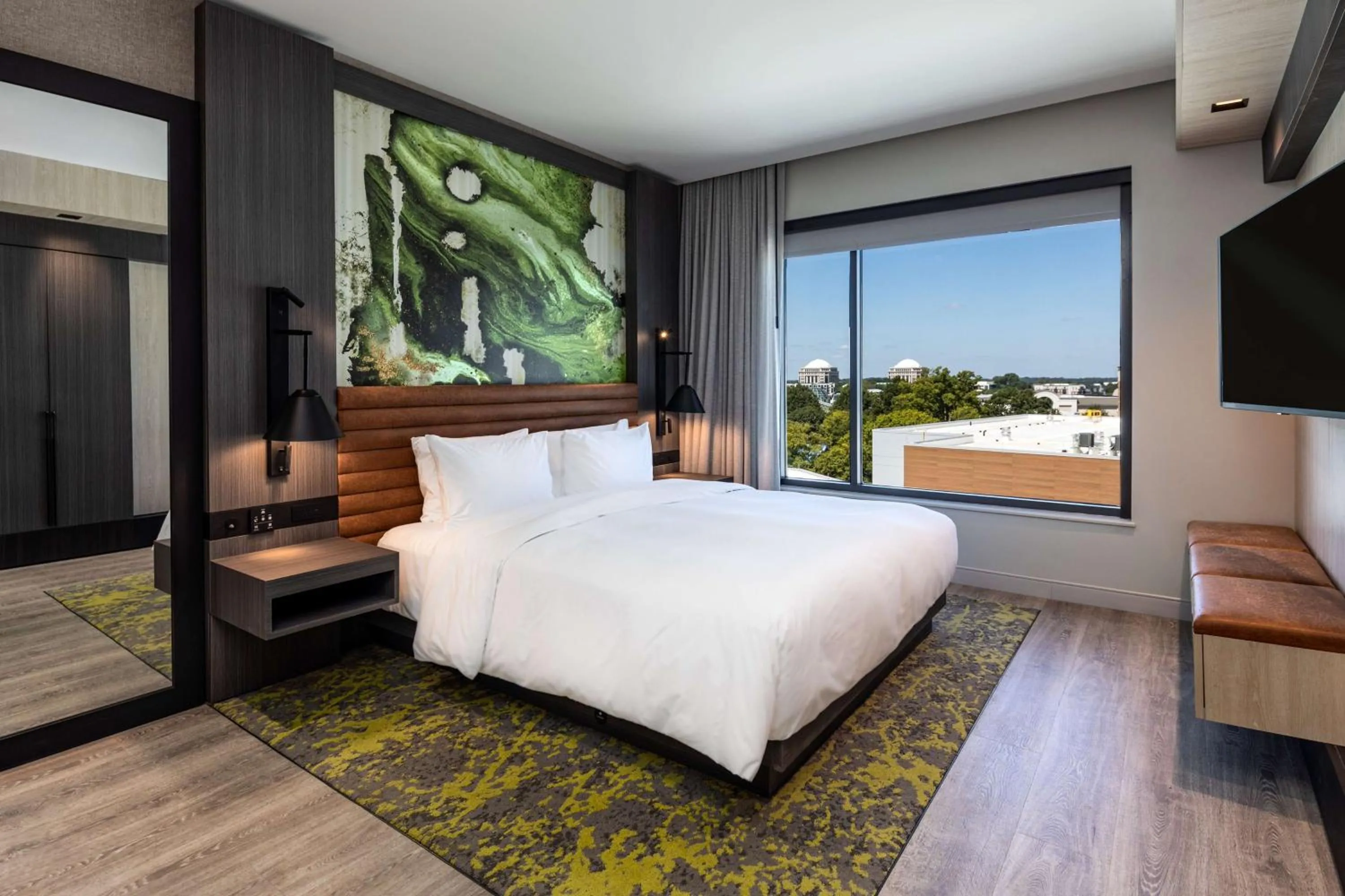 Bedroom, Bed in Hyatt Centric Charlotte SouthPark