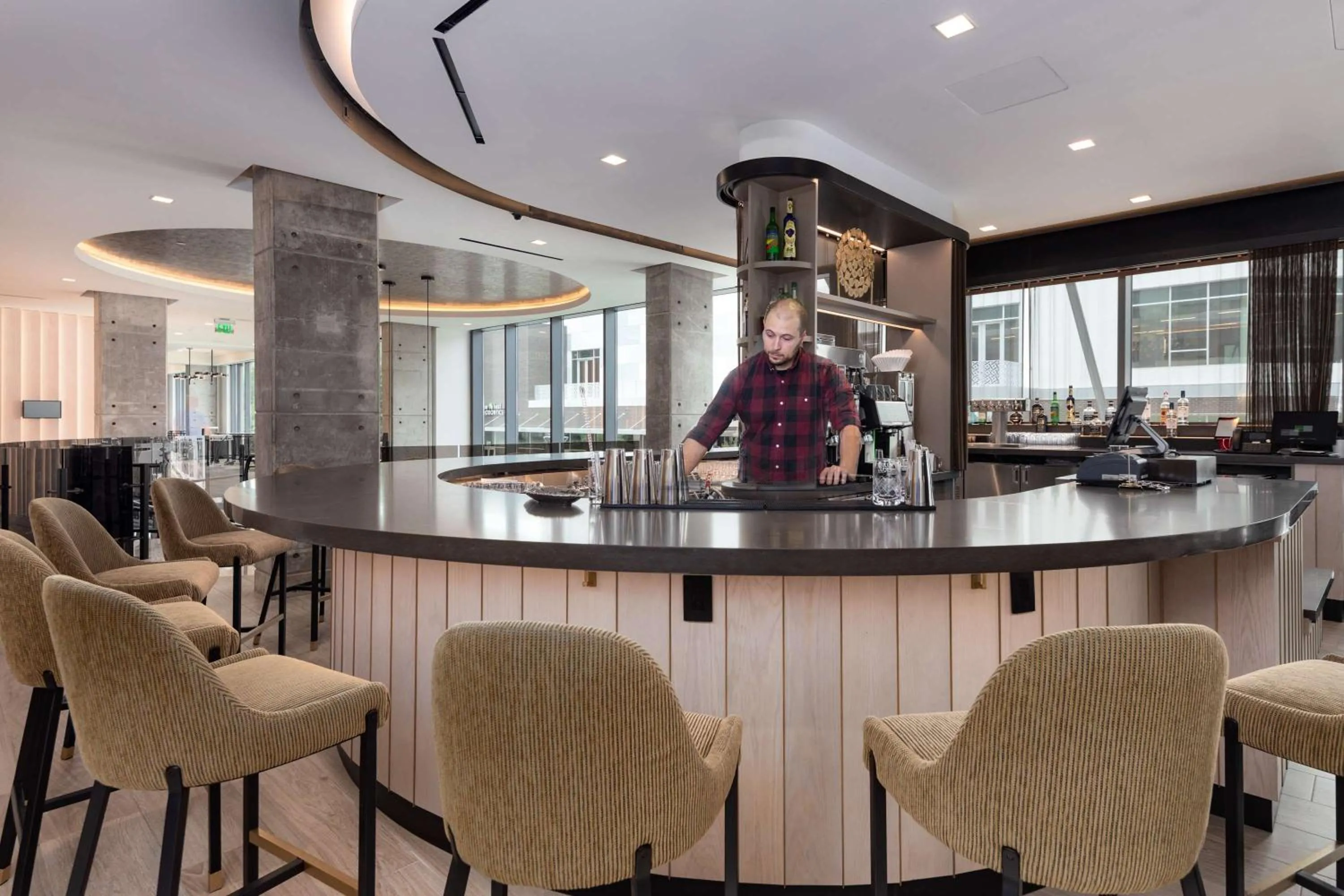 Lounge or bar in Hyatt Centric Charlotte SouthPark