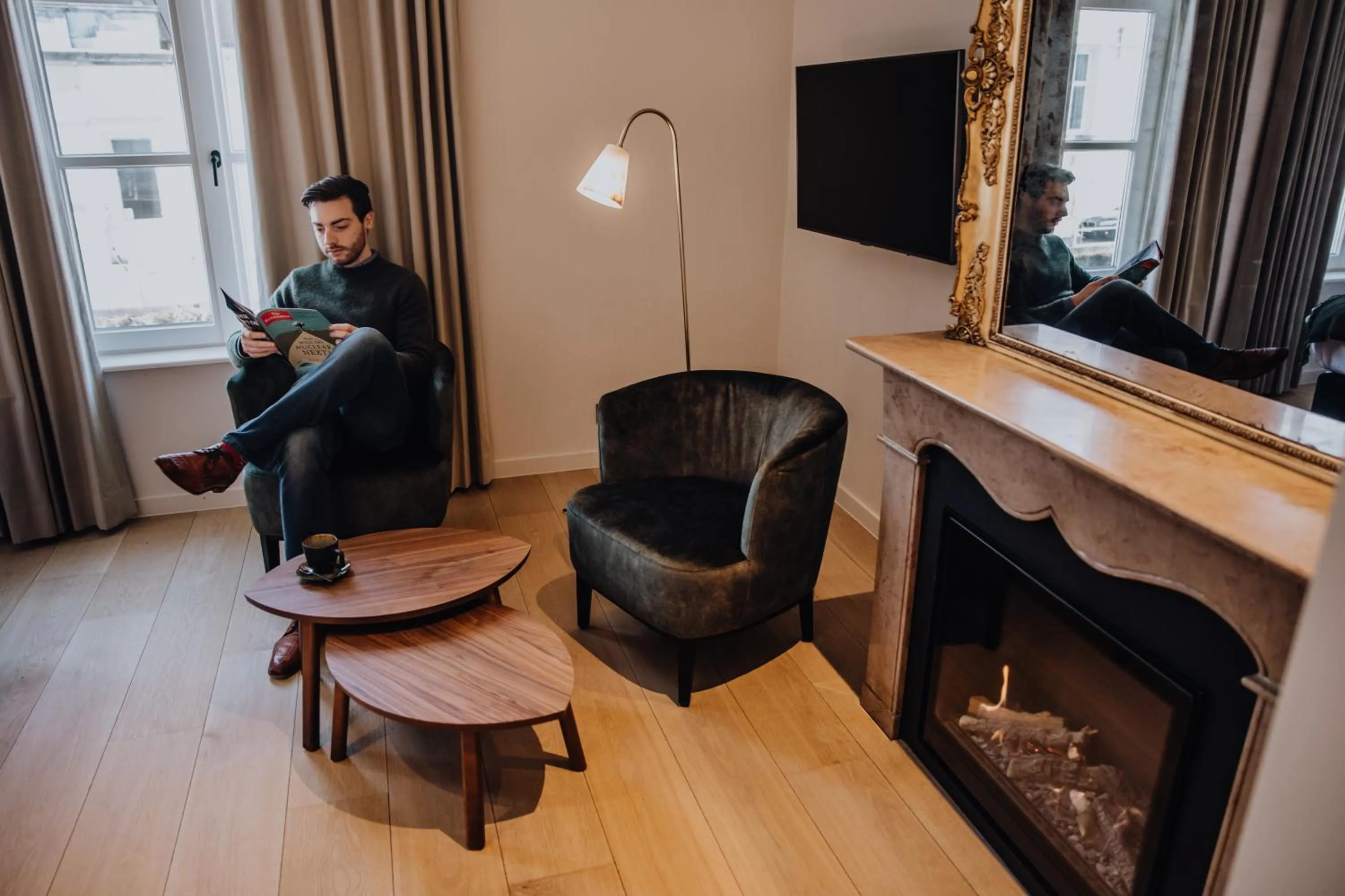 Seating area in B&B Anna9