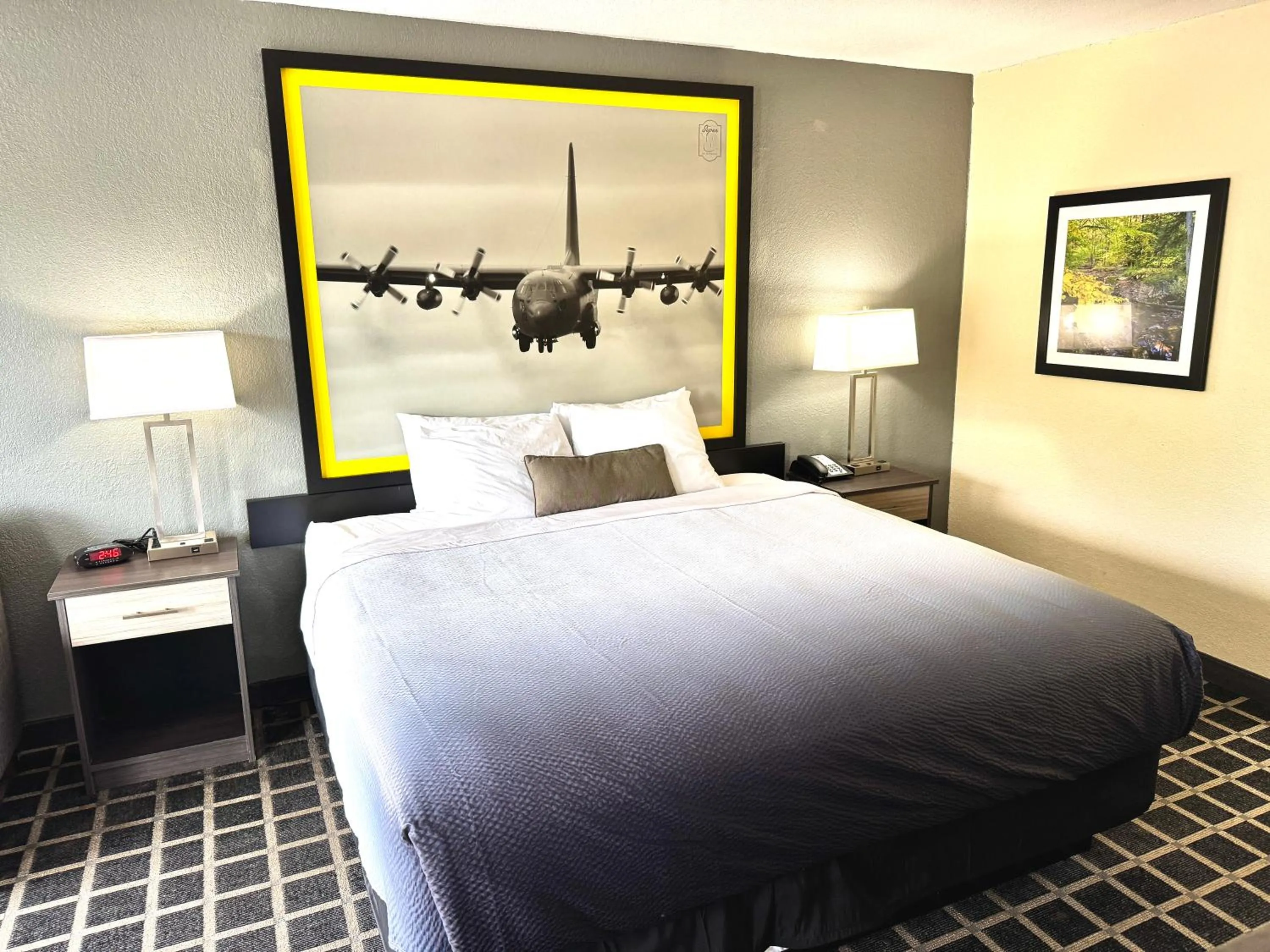 Bed in Super 8 by Wyndham Morganton