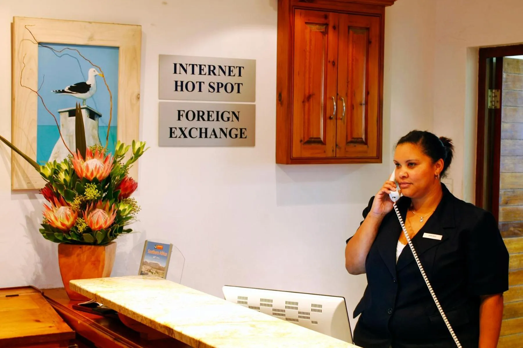 Lobby or reception in Arniston Spa Hotel