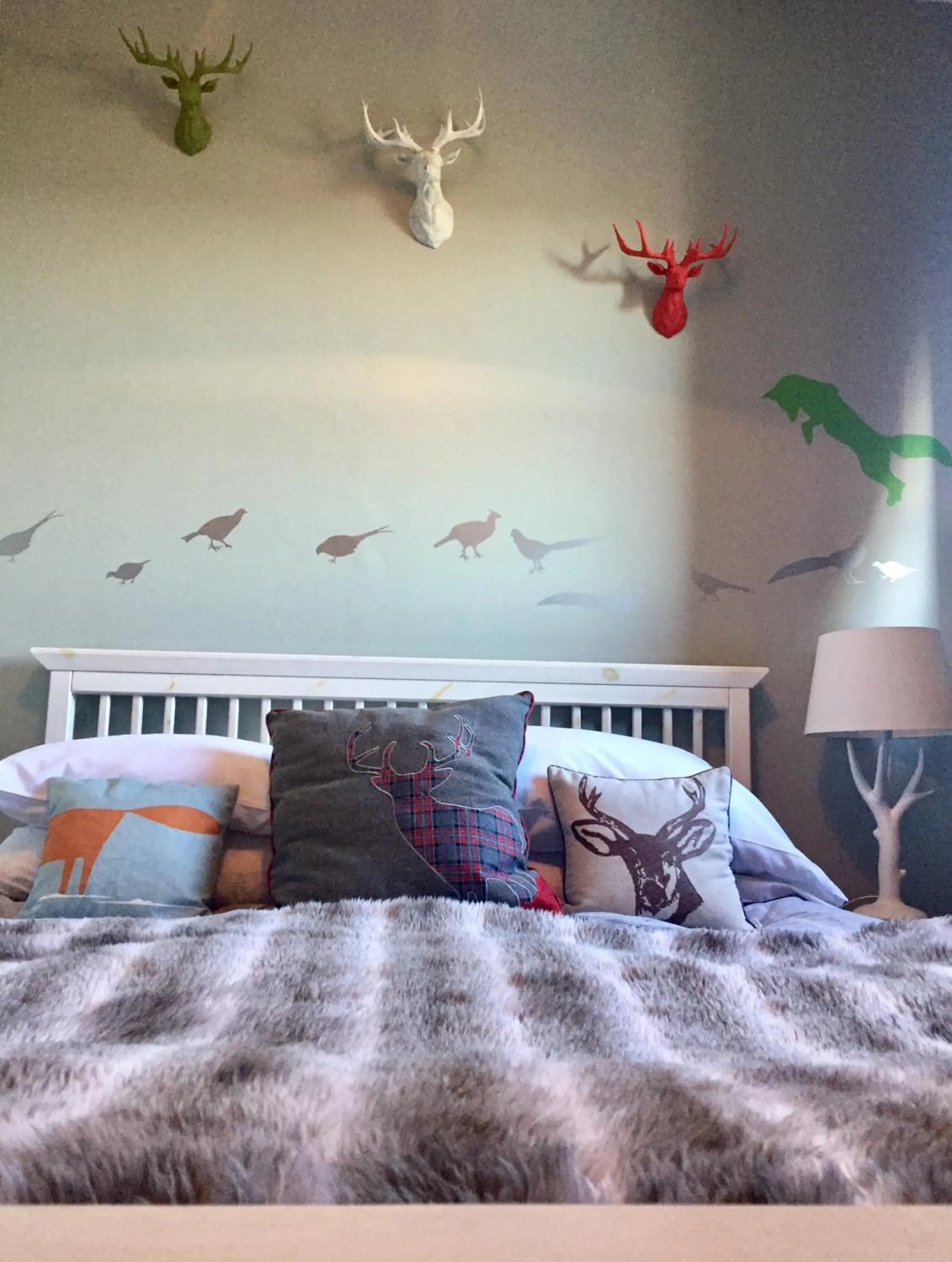 Decorative detail in Abel's Harp