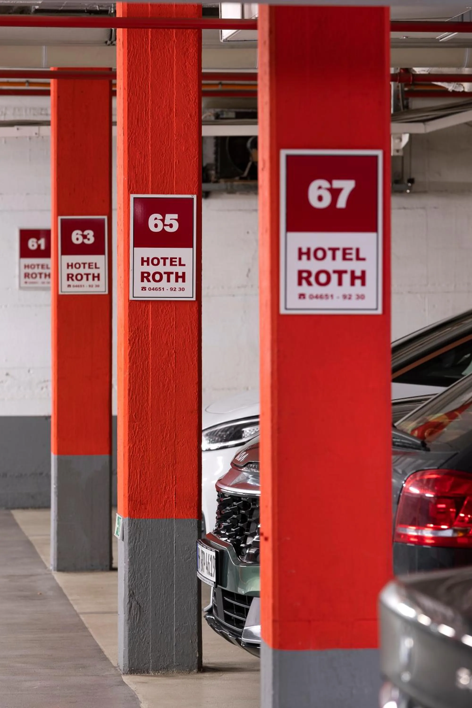 Parking in Hotel Roth am Strande