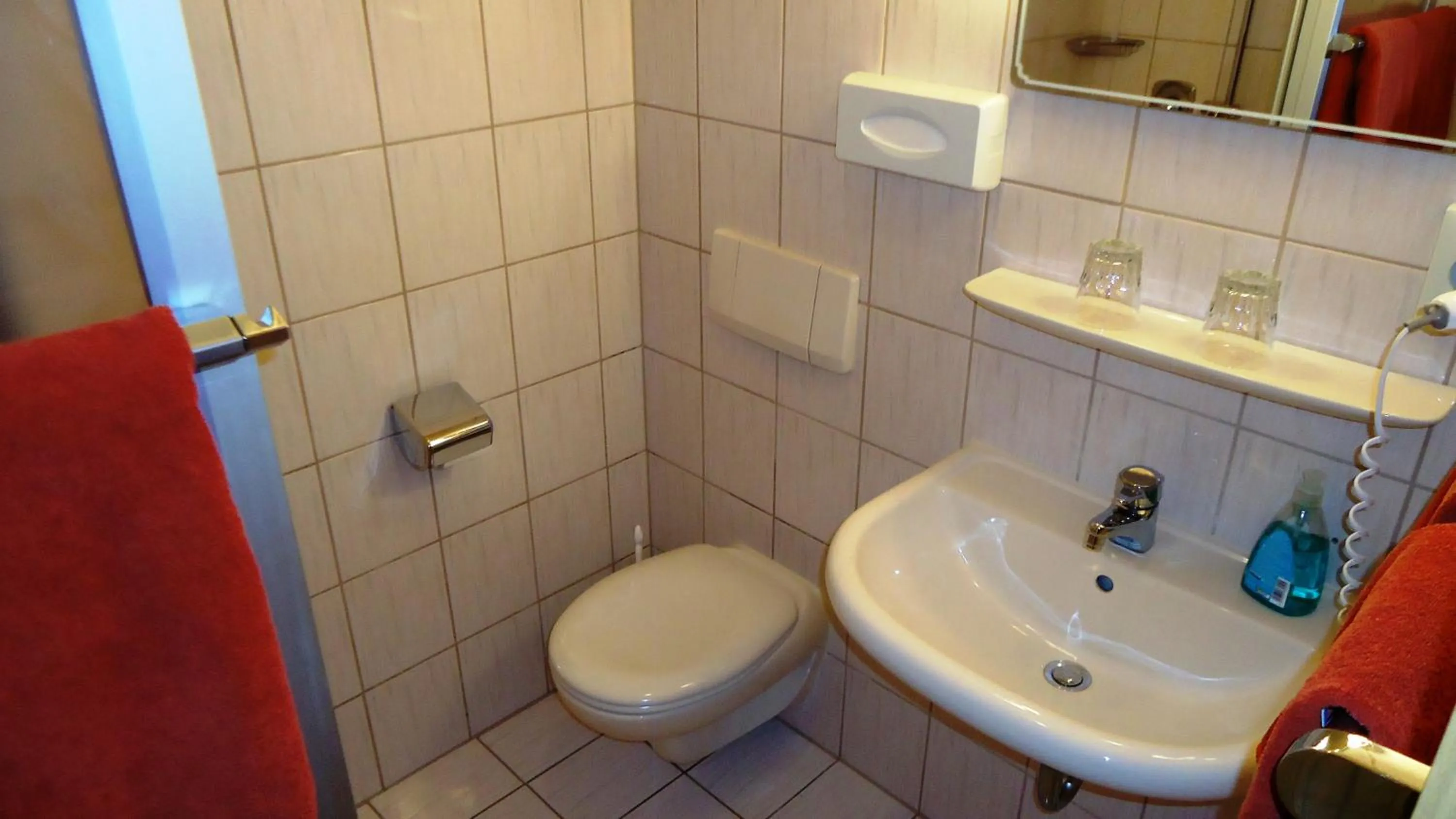 Bathroom in Hotel Krone