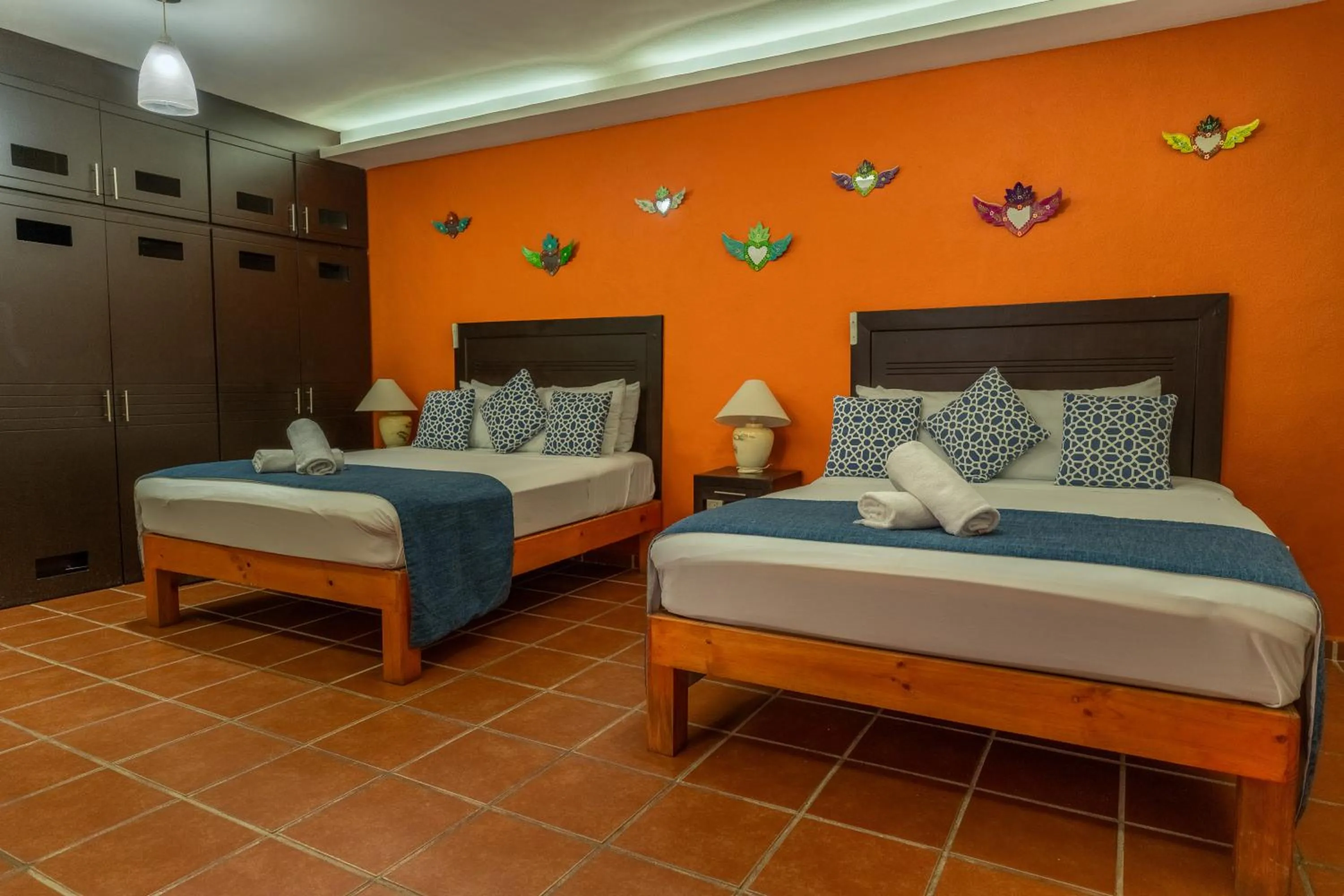 Bed in La Iguana Vallarta LGBT ADULTS ONLY - Romantic Zone - Party Clubbing Street