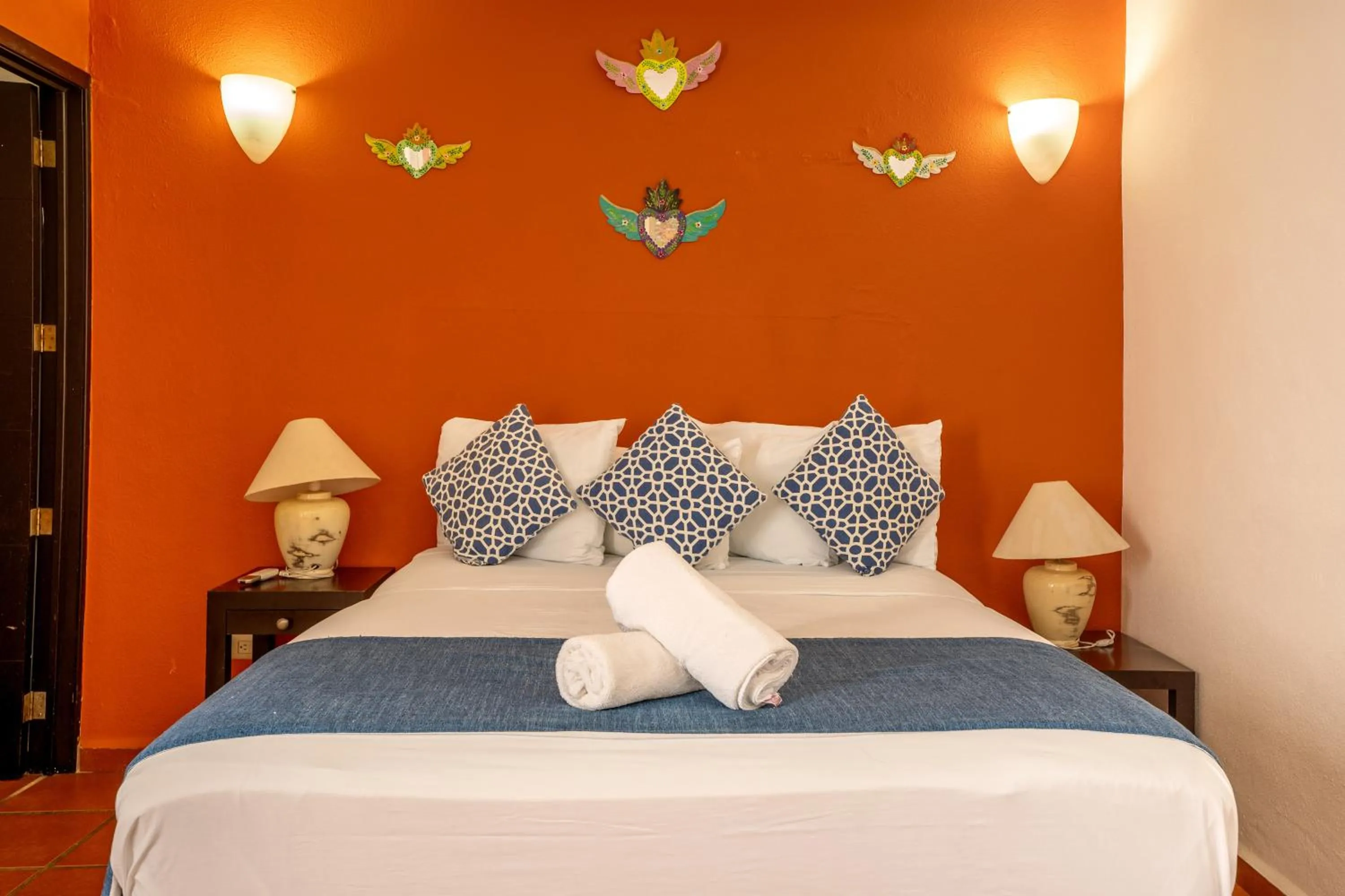 Bed in La Iguana Vallarta LGBT ADULTS ONLY - Romantic Zone - Party Clubbing Street