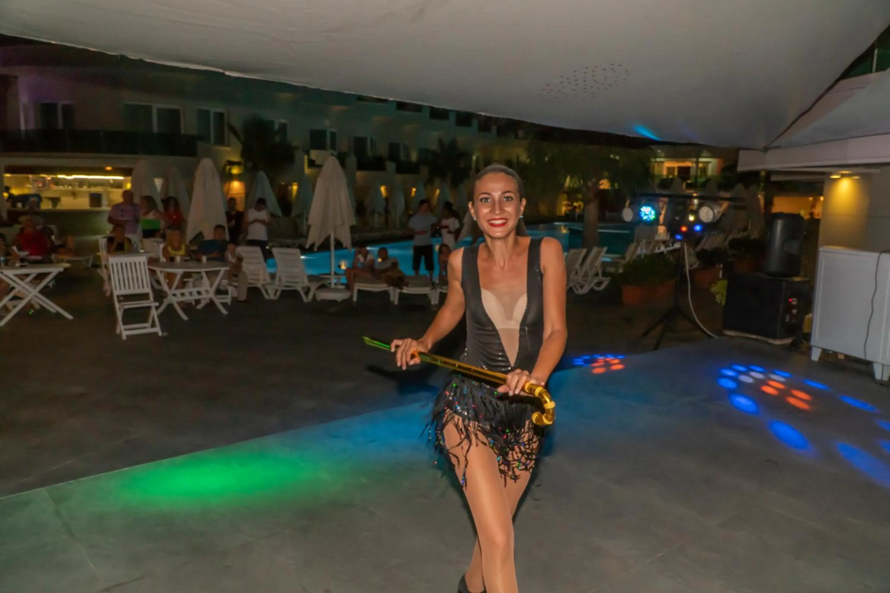 Evening entertainment in Dragut Point South Hotel-All Inclusive