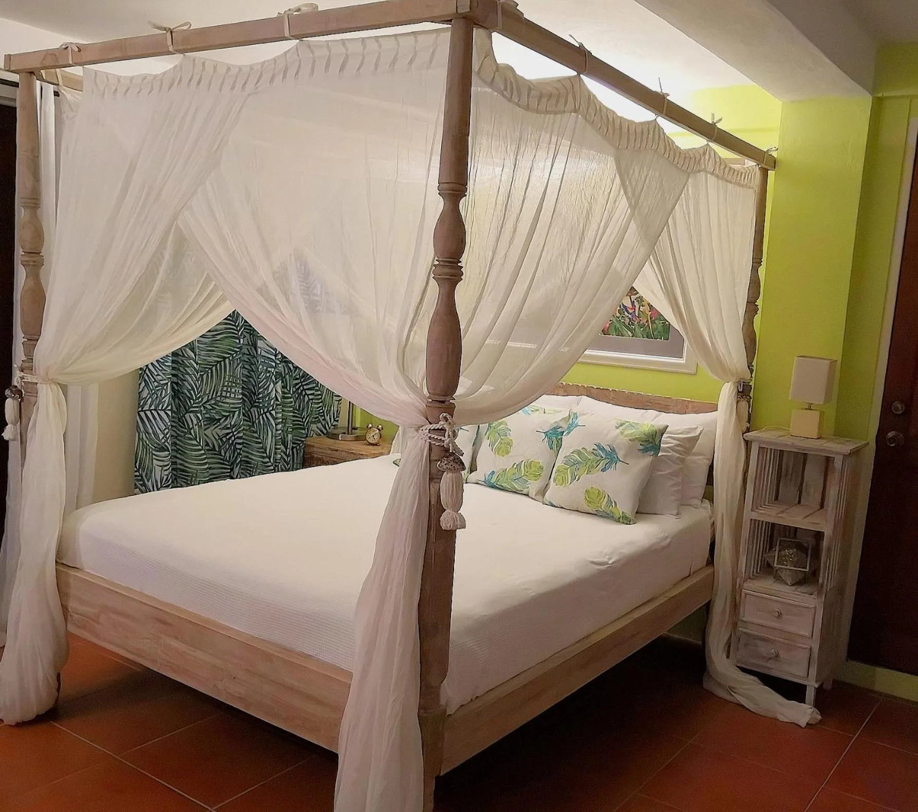 Bed in Villa Touloulou