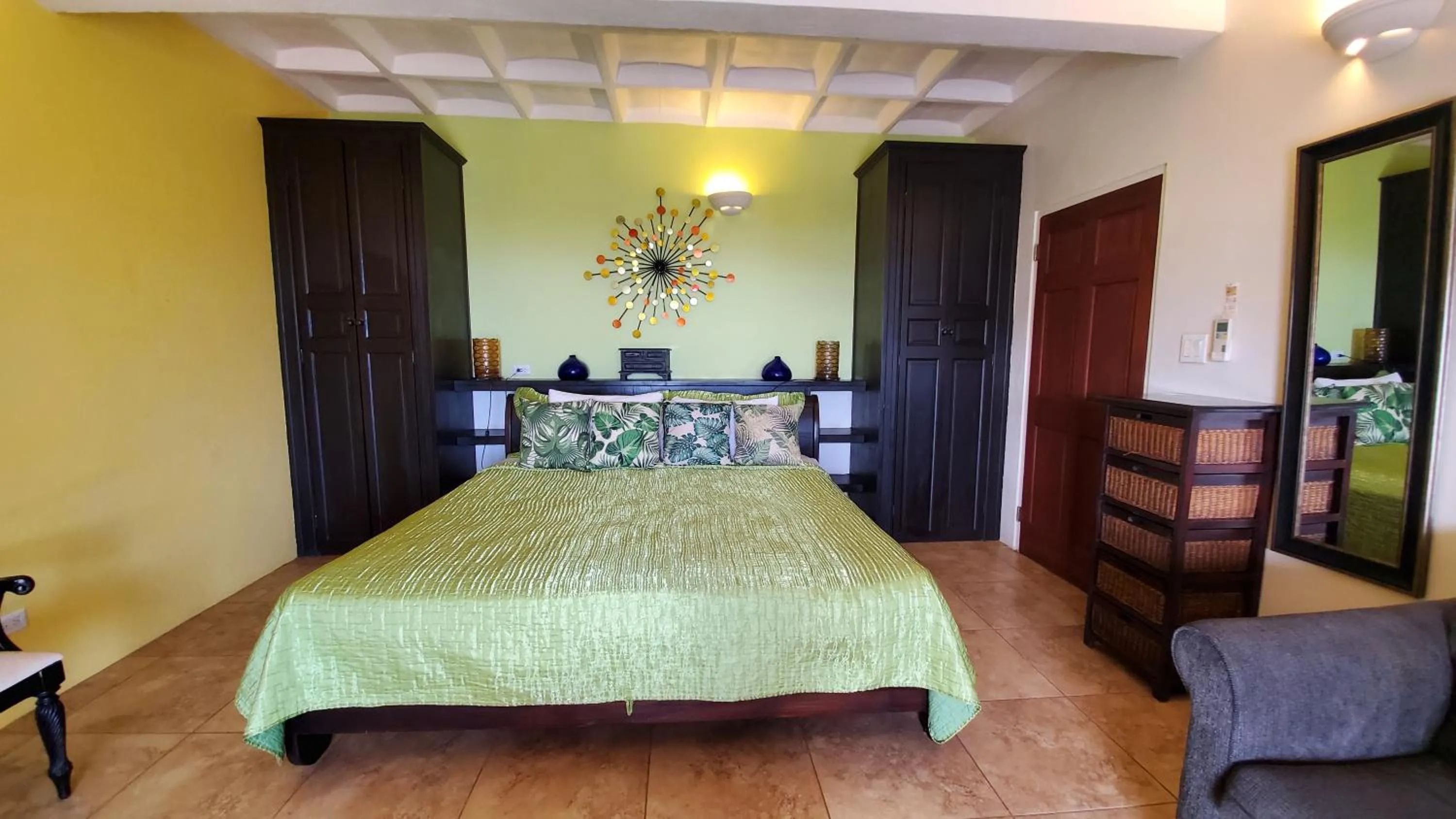 Bed in Villa Touloulou