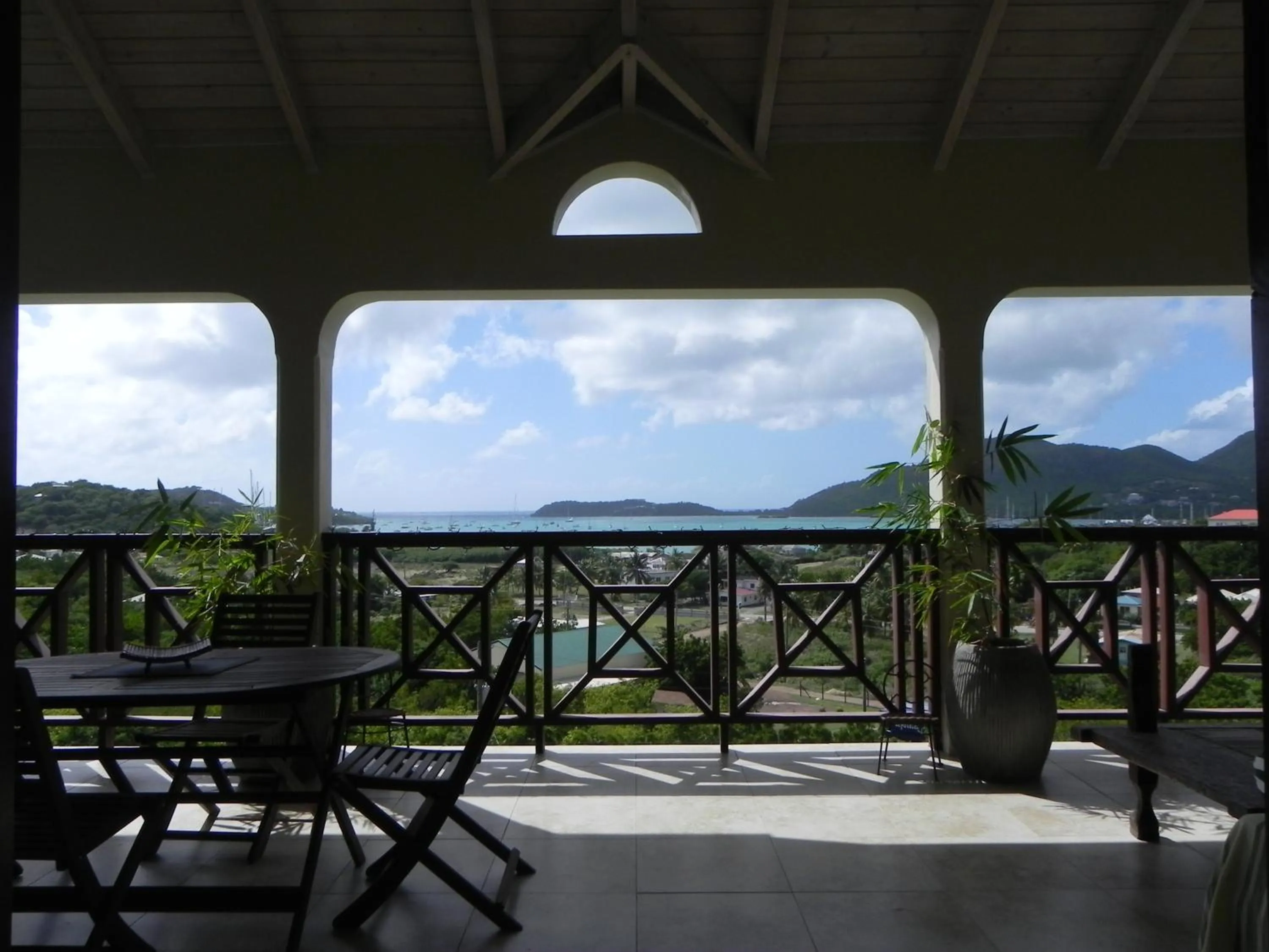 Patio in Villa Touloulou