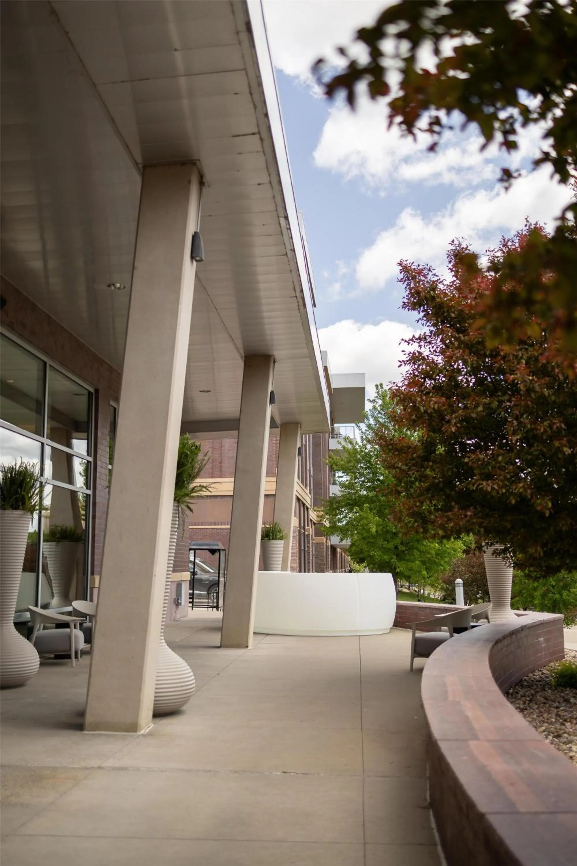 Patio in Hilton Garden Inn Sioux Falls Downtown