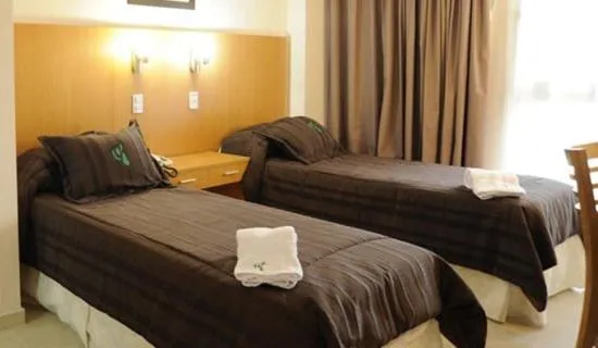 Bed in Hotel Osam