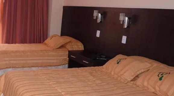 Bed in Hotel Osam