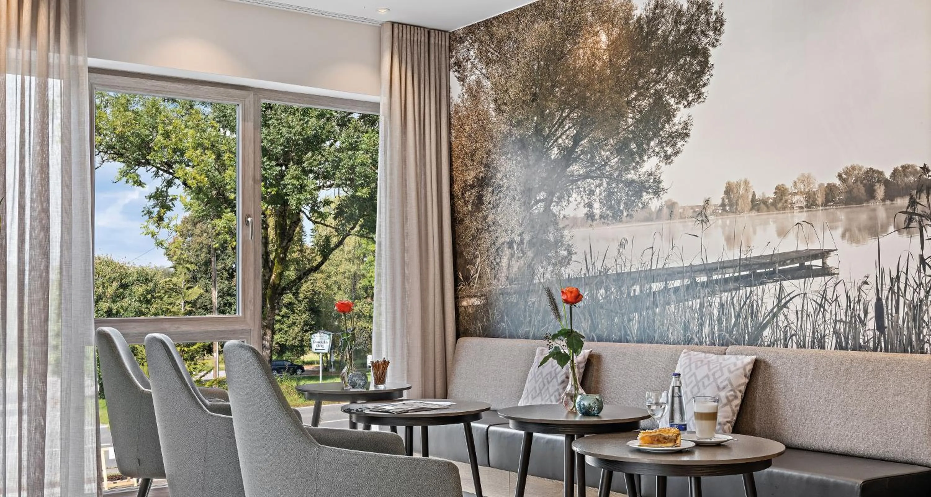 Lobby or reception in Hotel Seeblick