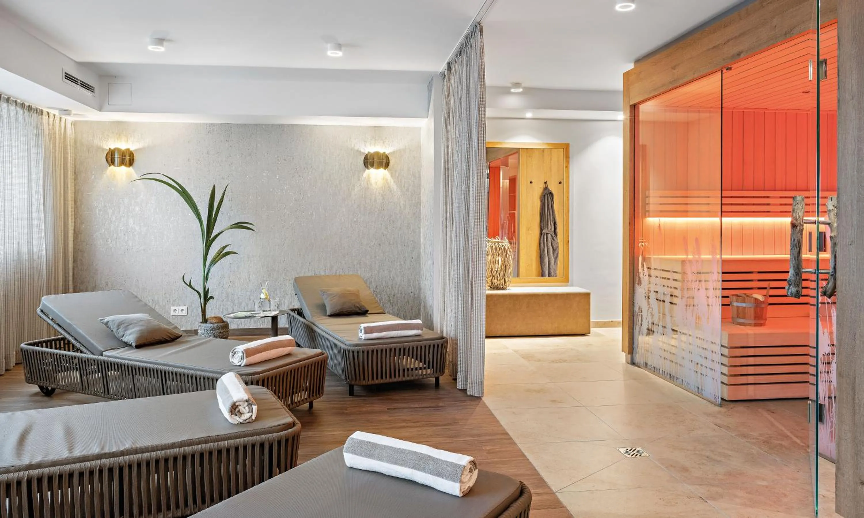 Sauna in Hotel Seeblick