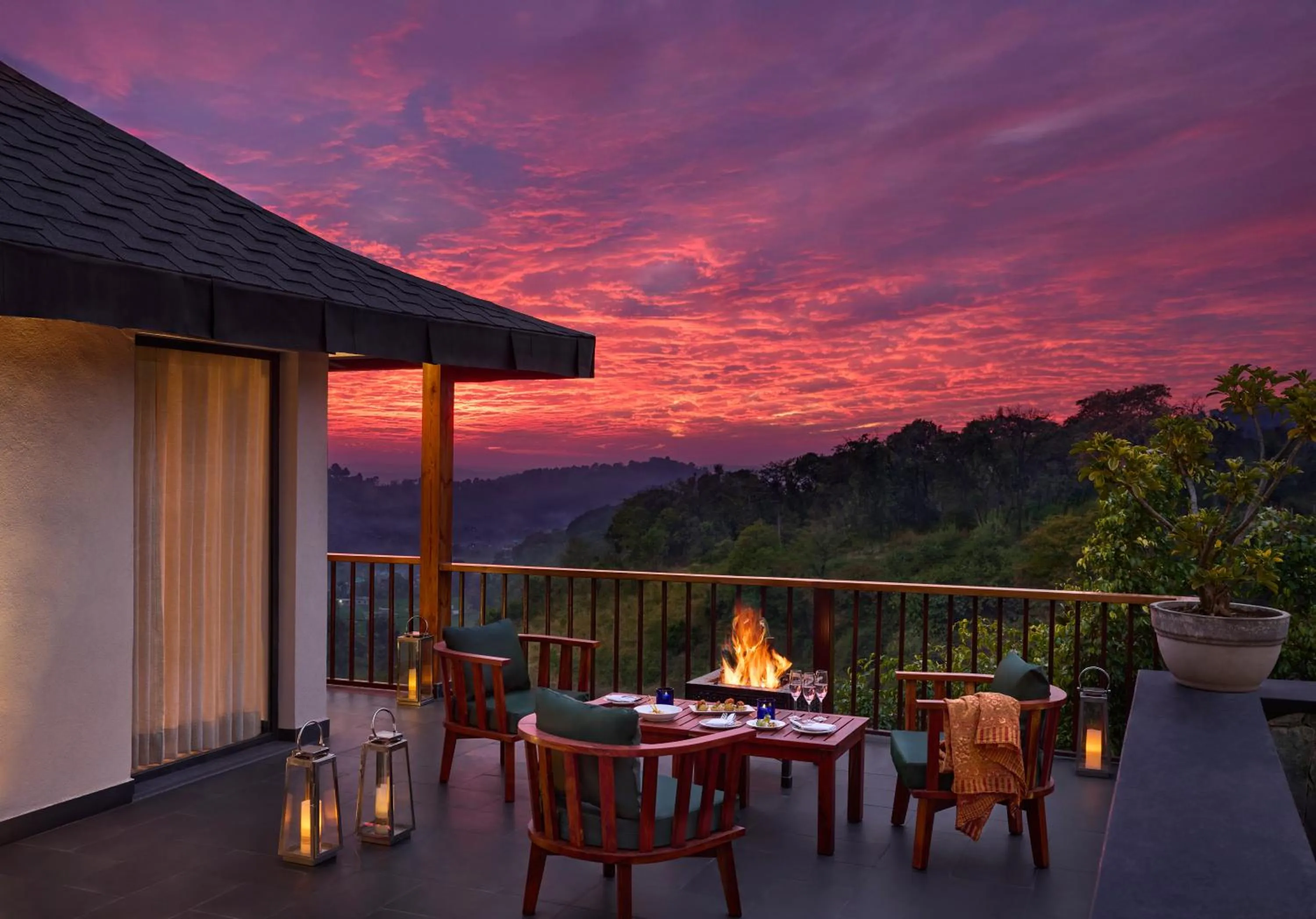 Patio in Storii By ITC Hotels, Amoha Retreat Dharamshala