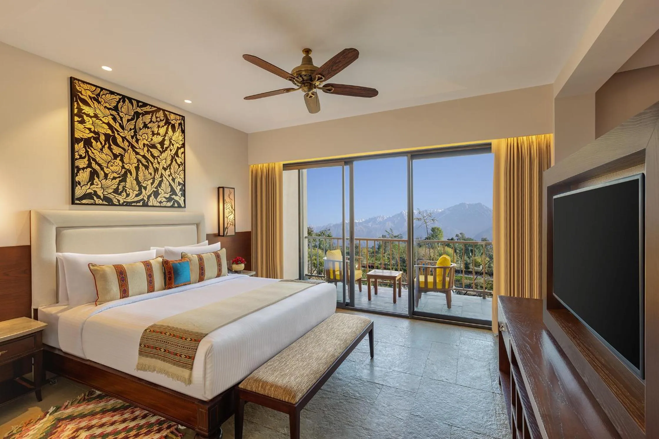 Mountain view, Bed in Storii By ITC Hotels, Amoha Retreat Dharamshala