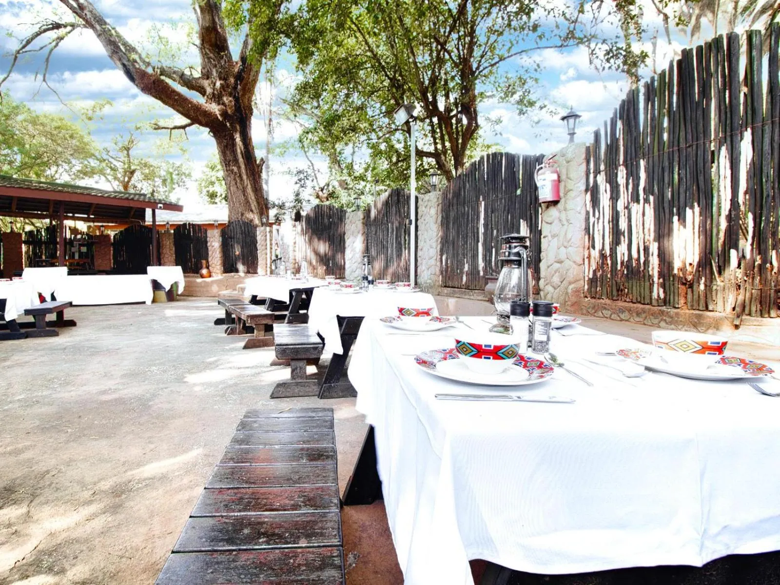 BBQ facilities in Hotel 247 @ White River