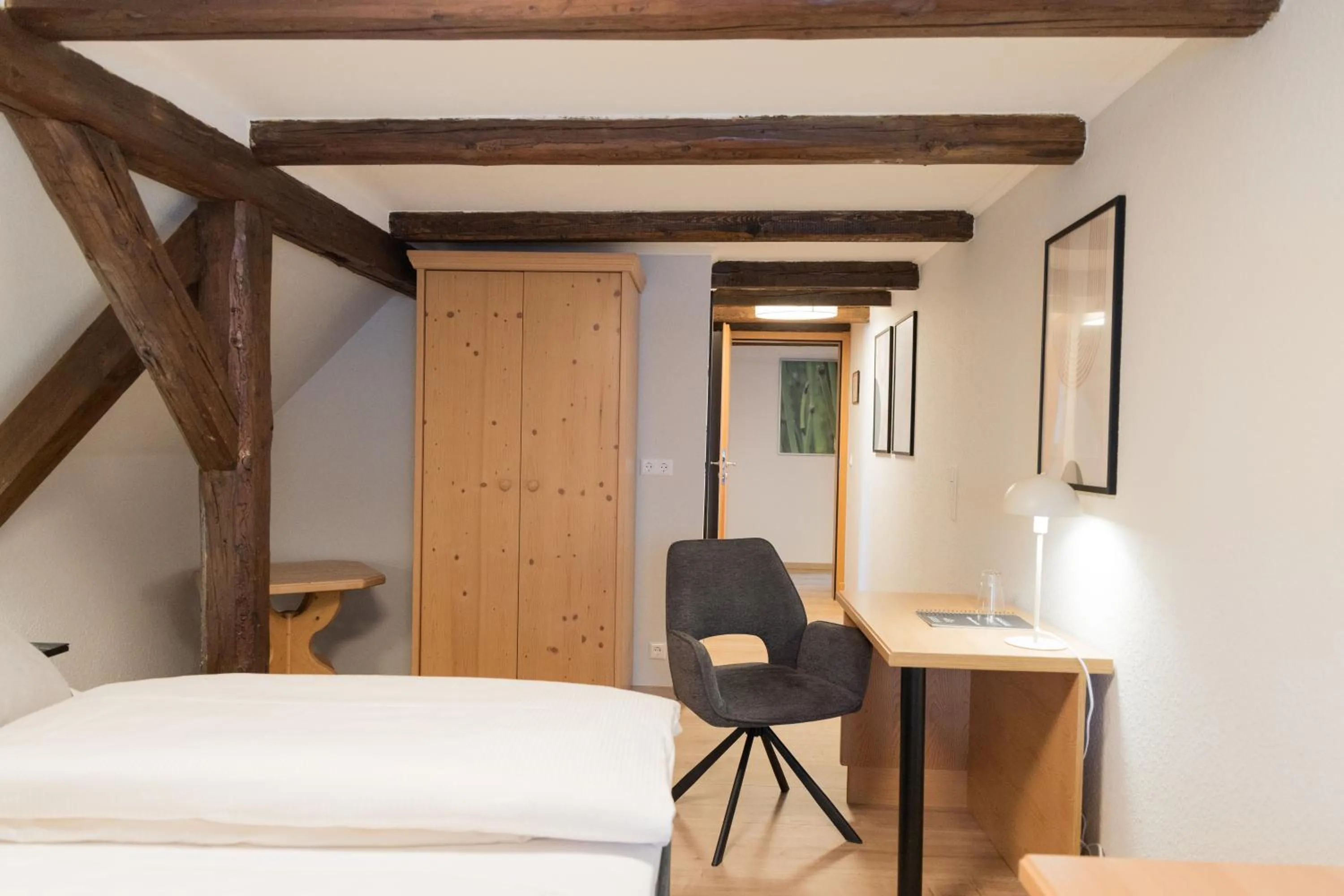 Photo of the whole room, Bed in Hotel Garni Promenade