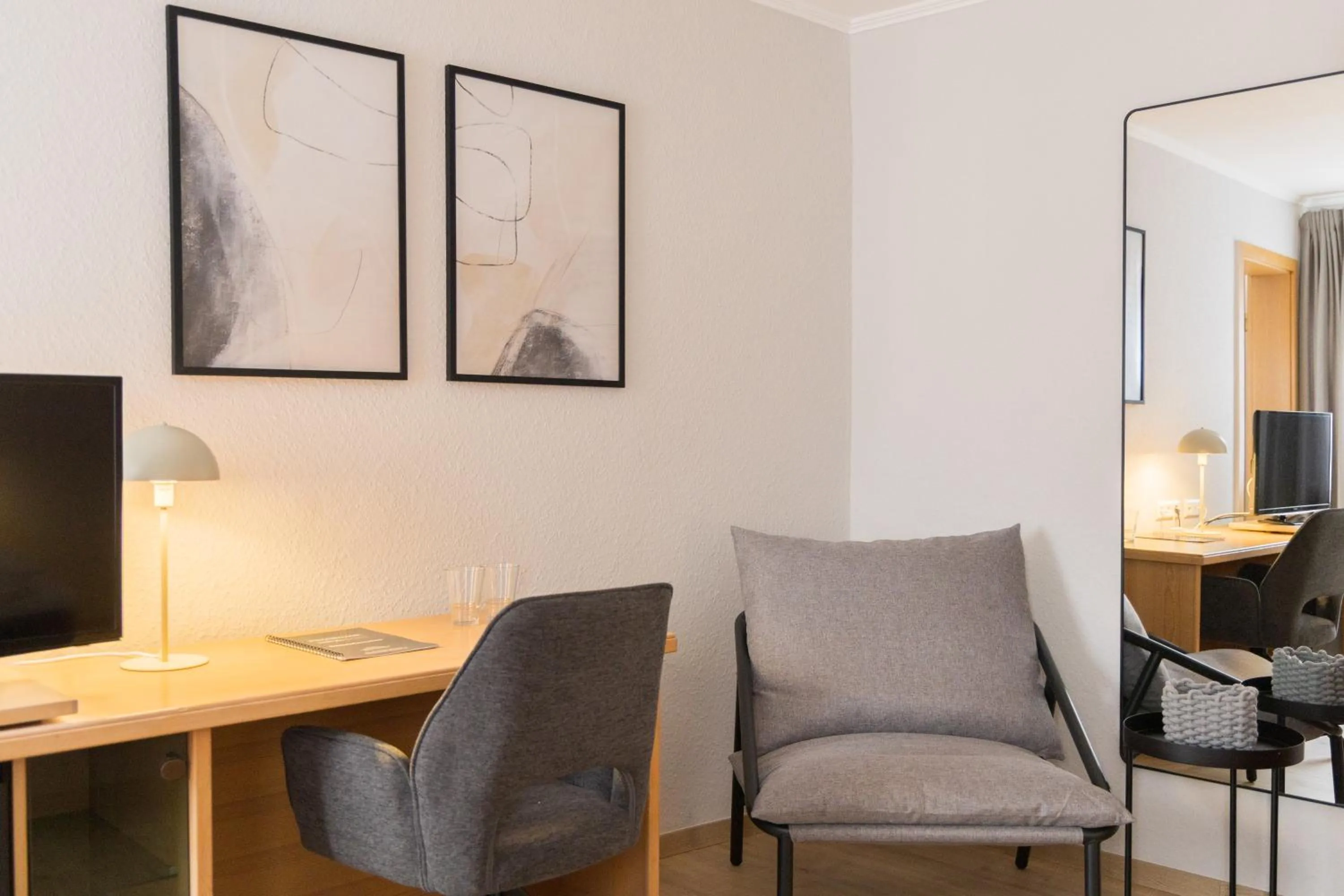 Seating area in Hotel Garni Promenade