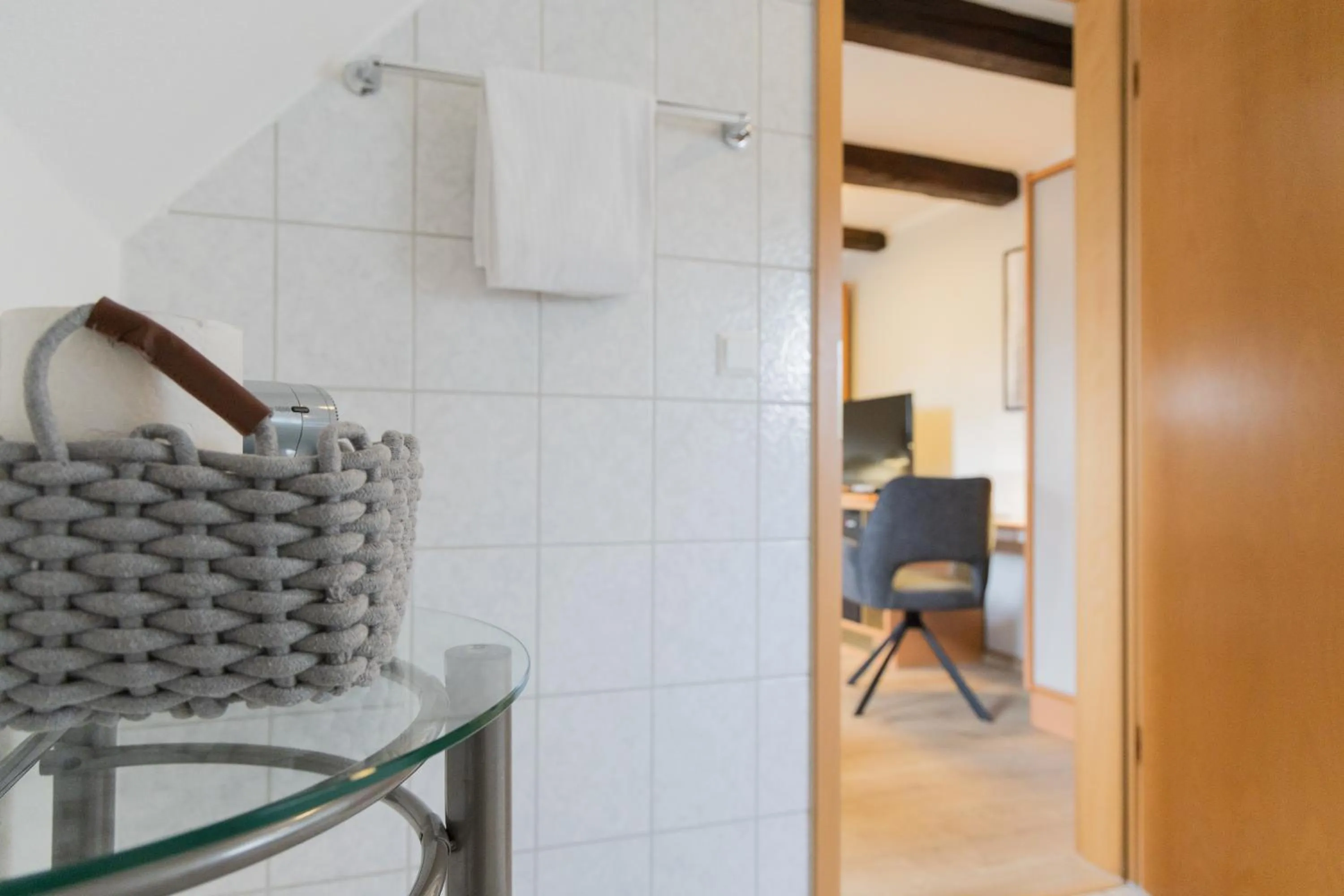 Bathroom in Hotel Garni Promenade