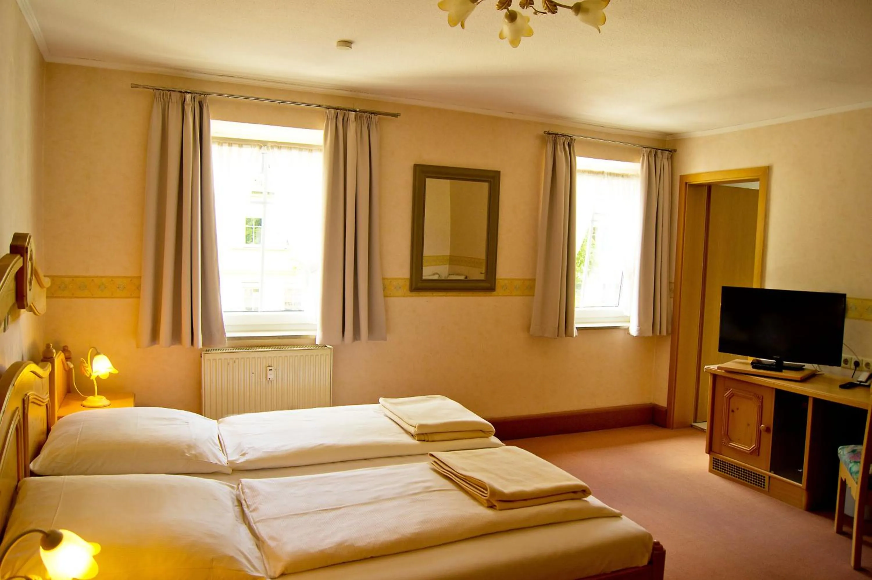 Bed in Hotel Garni Promenade