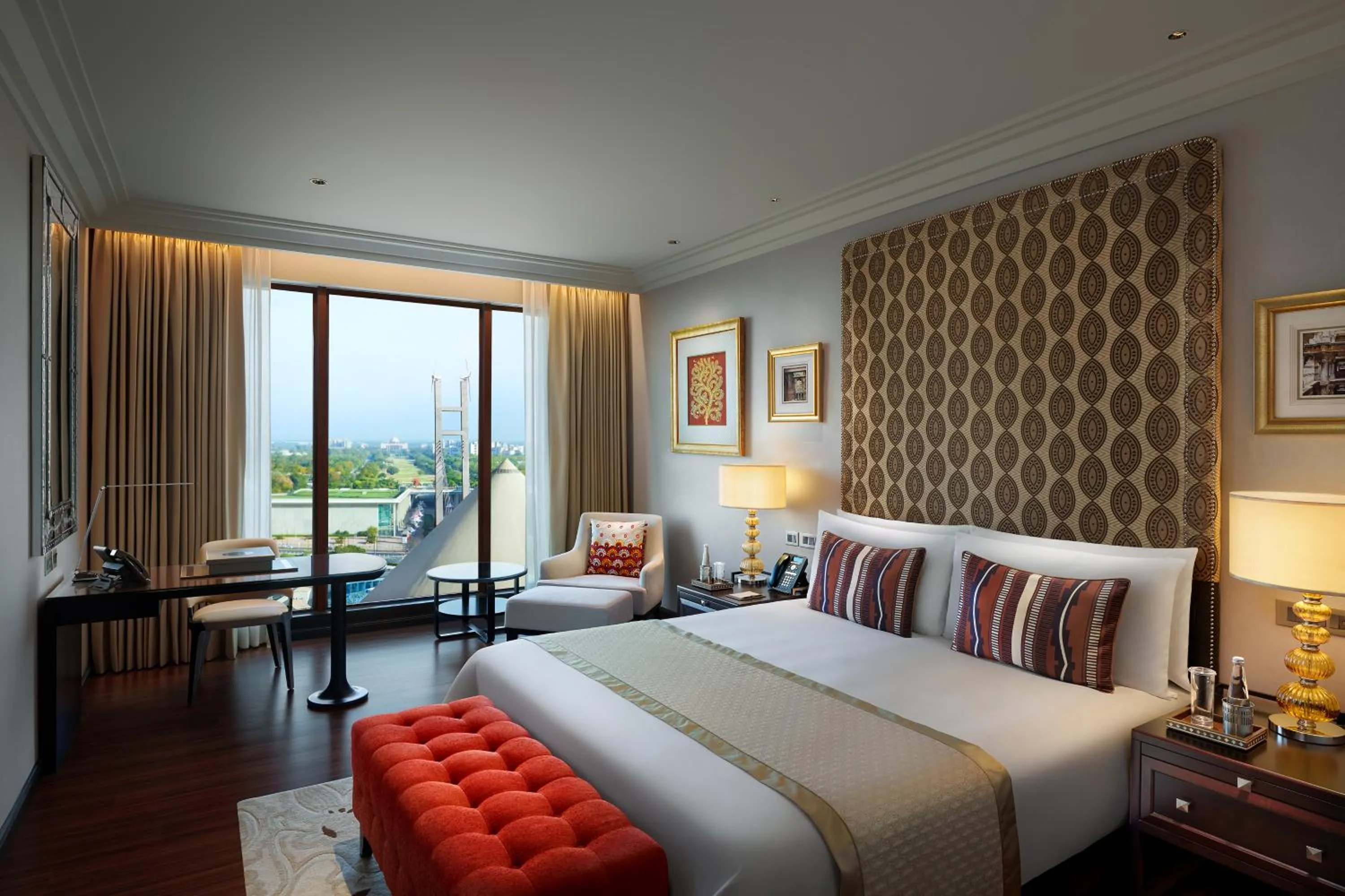 Bed in The Leela Gandhinagar