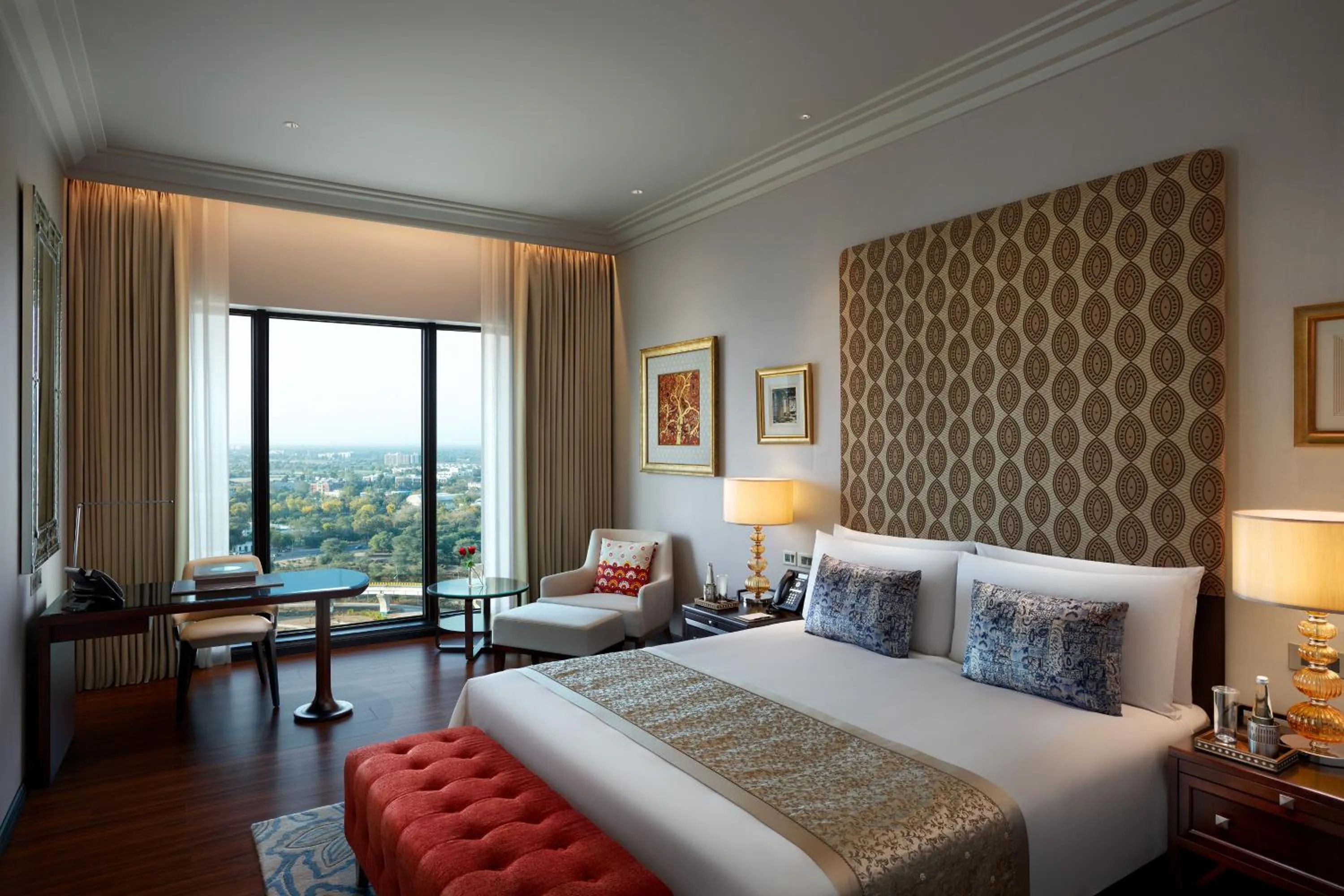 Bed in The Leela Gandhinagar