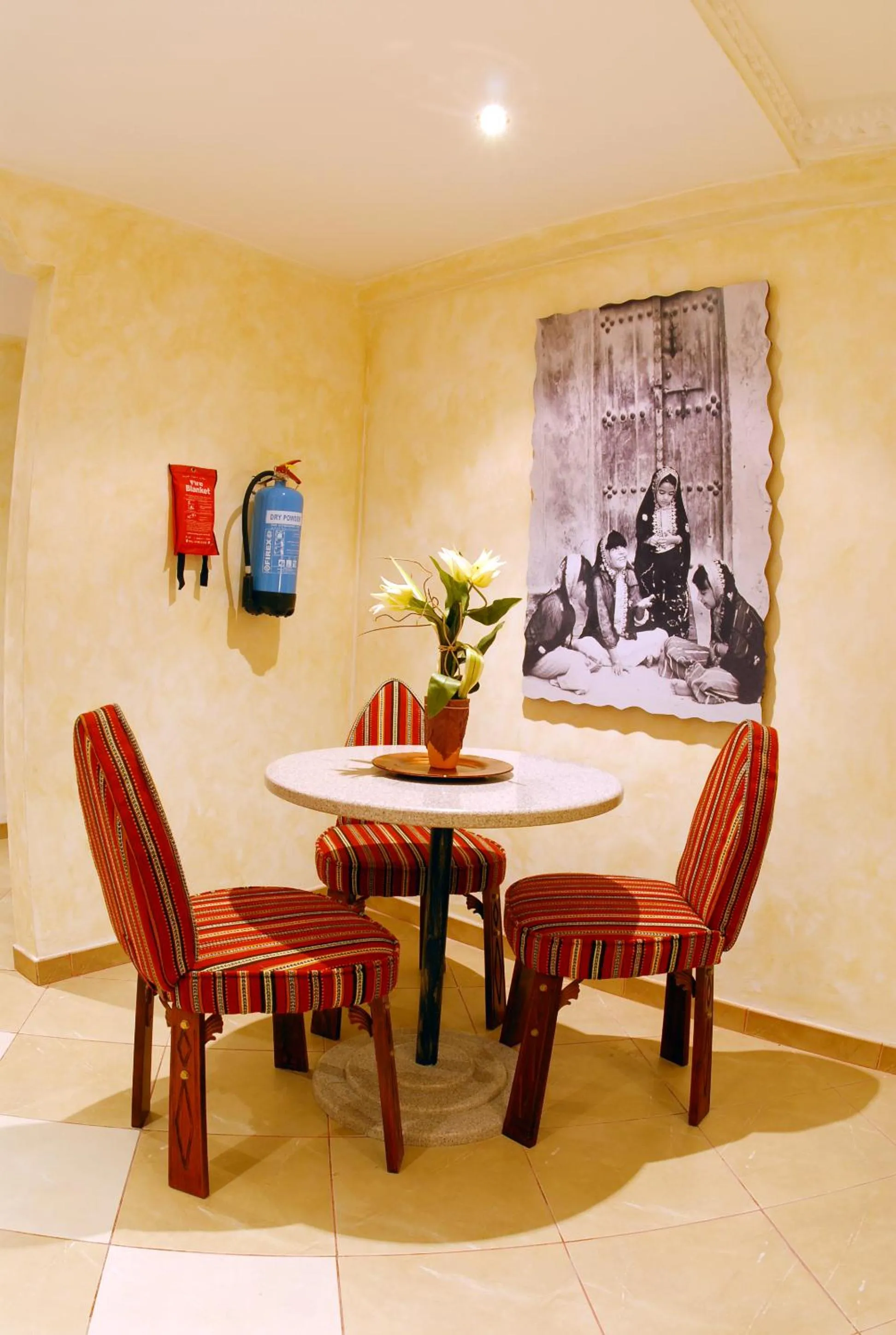 Dining area in Al Liwan Suites