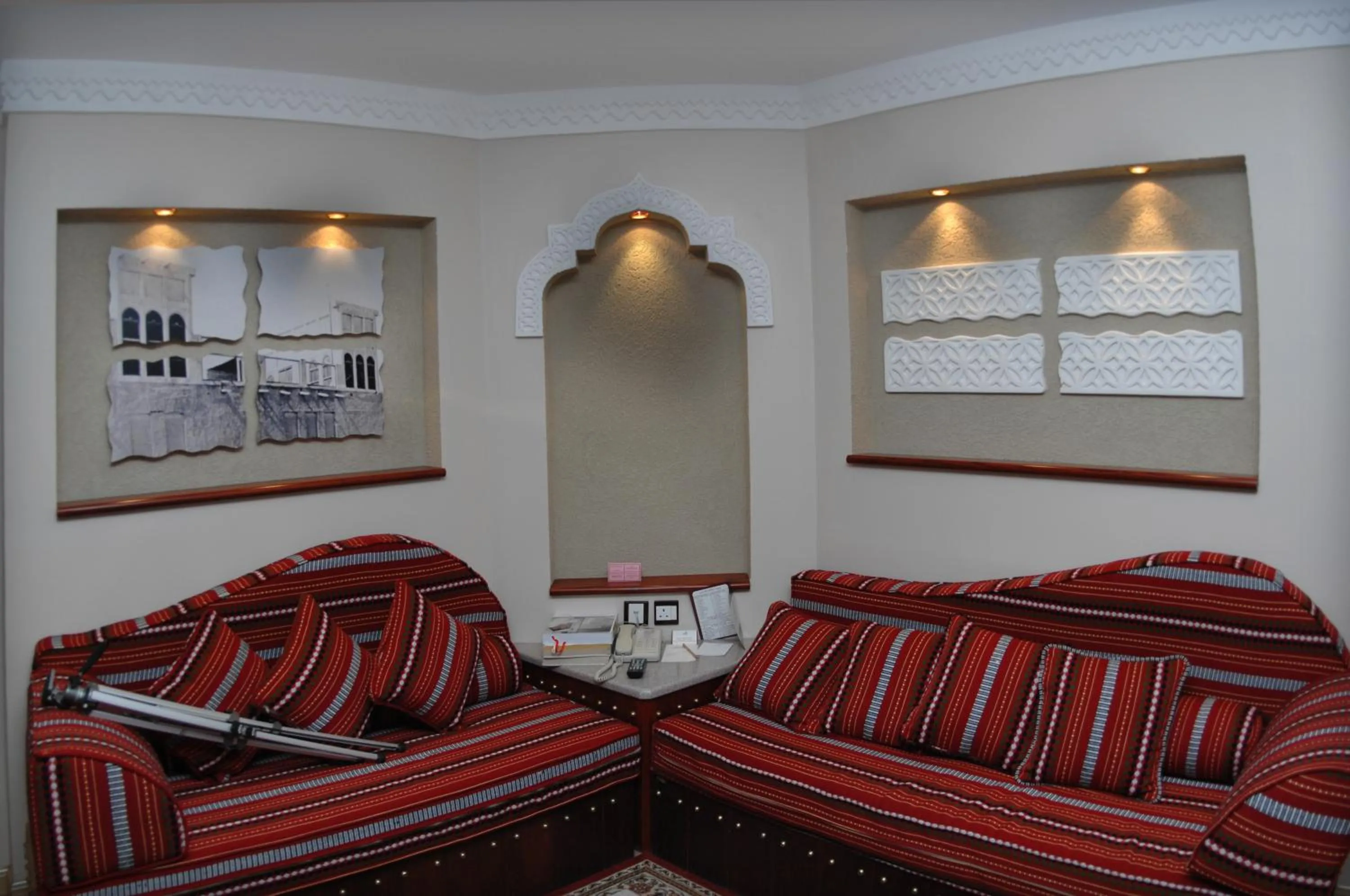 Living room in Al Liwan Suites