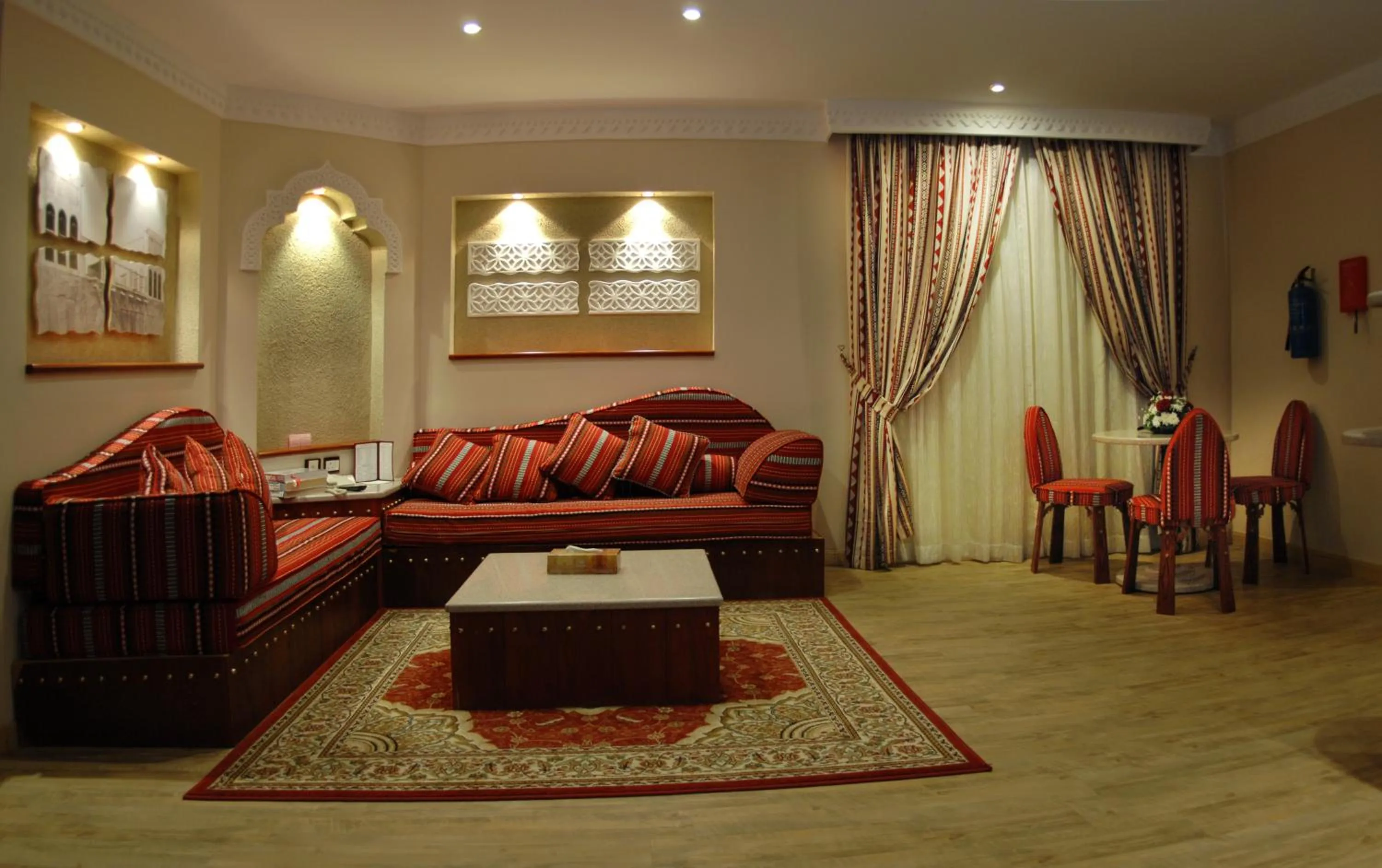 Living room in Al Liwan Suites
