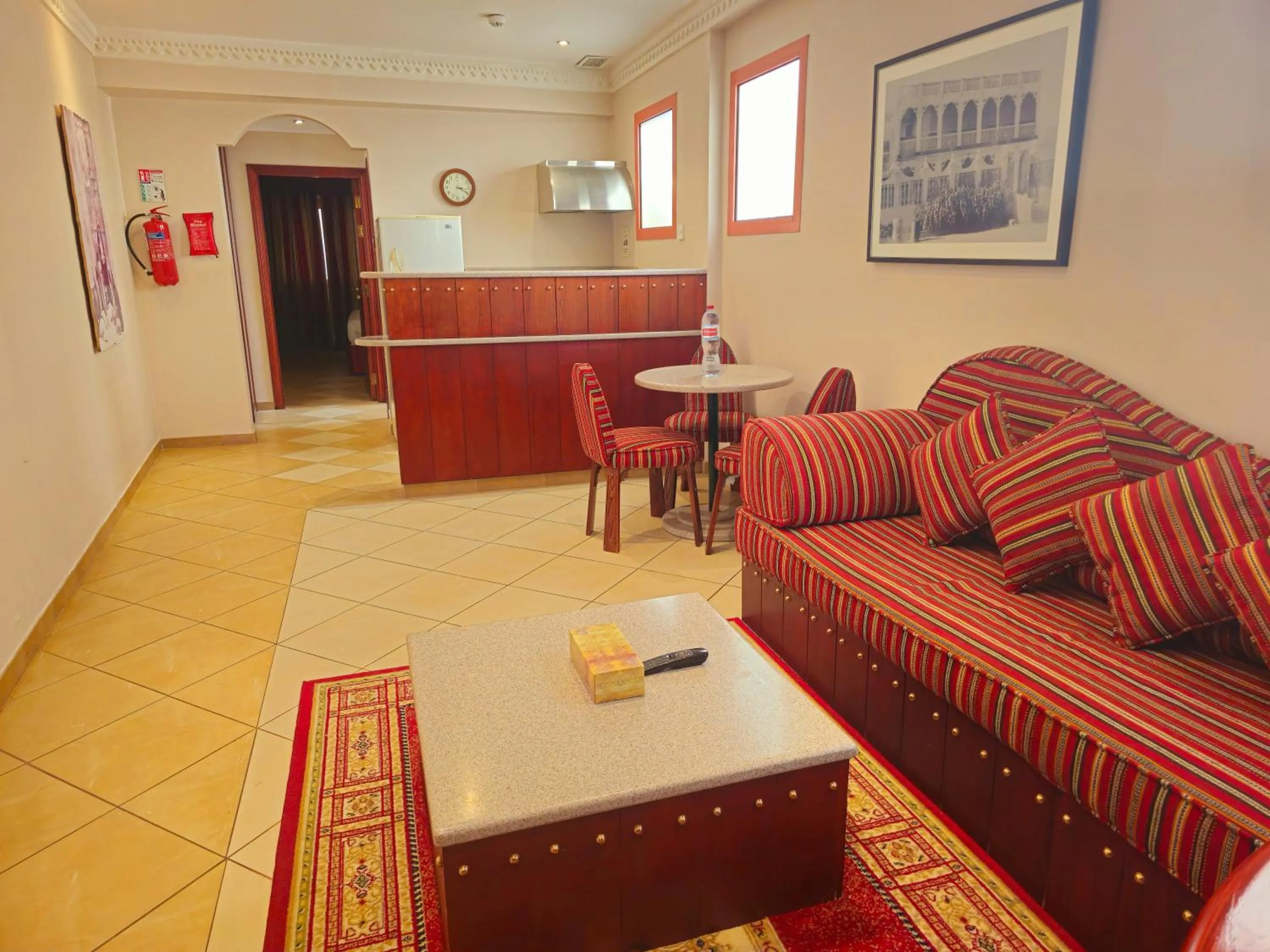 Living room in Al Liwan Suites