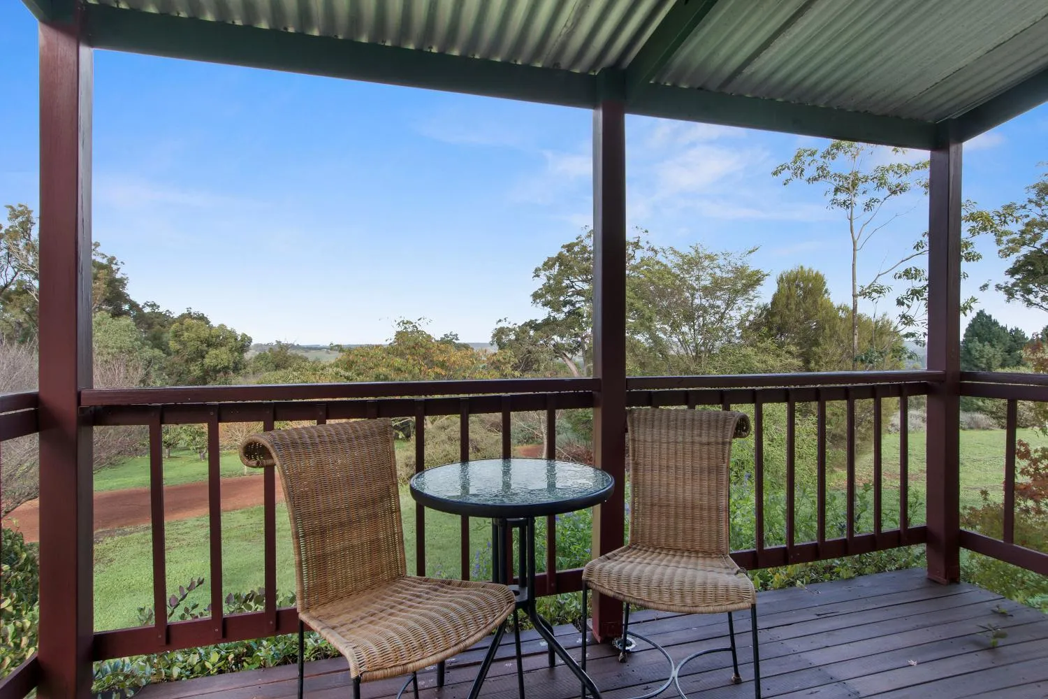 Balcony/Terrace in Shambhala Guesthouse