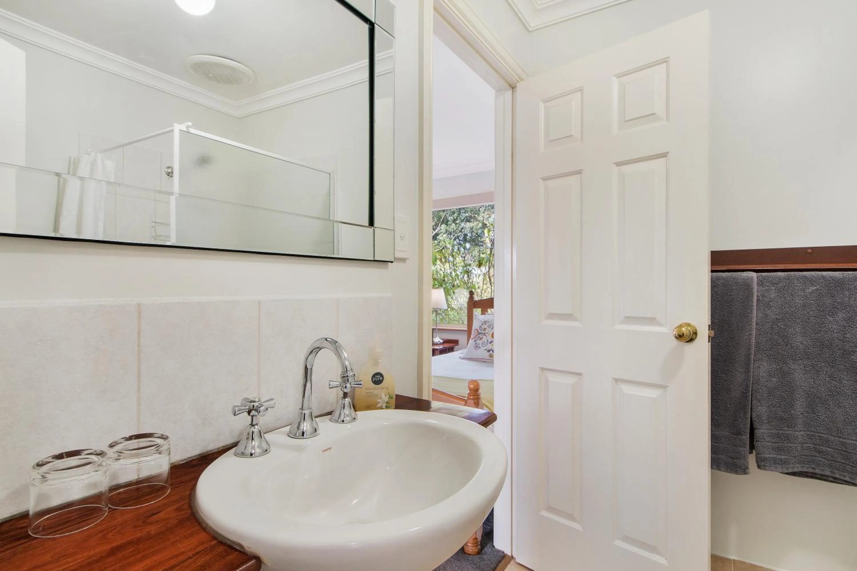 Bathroom in Shambhala Guesthouse