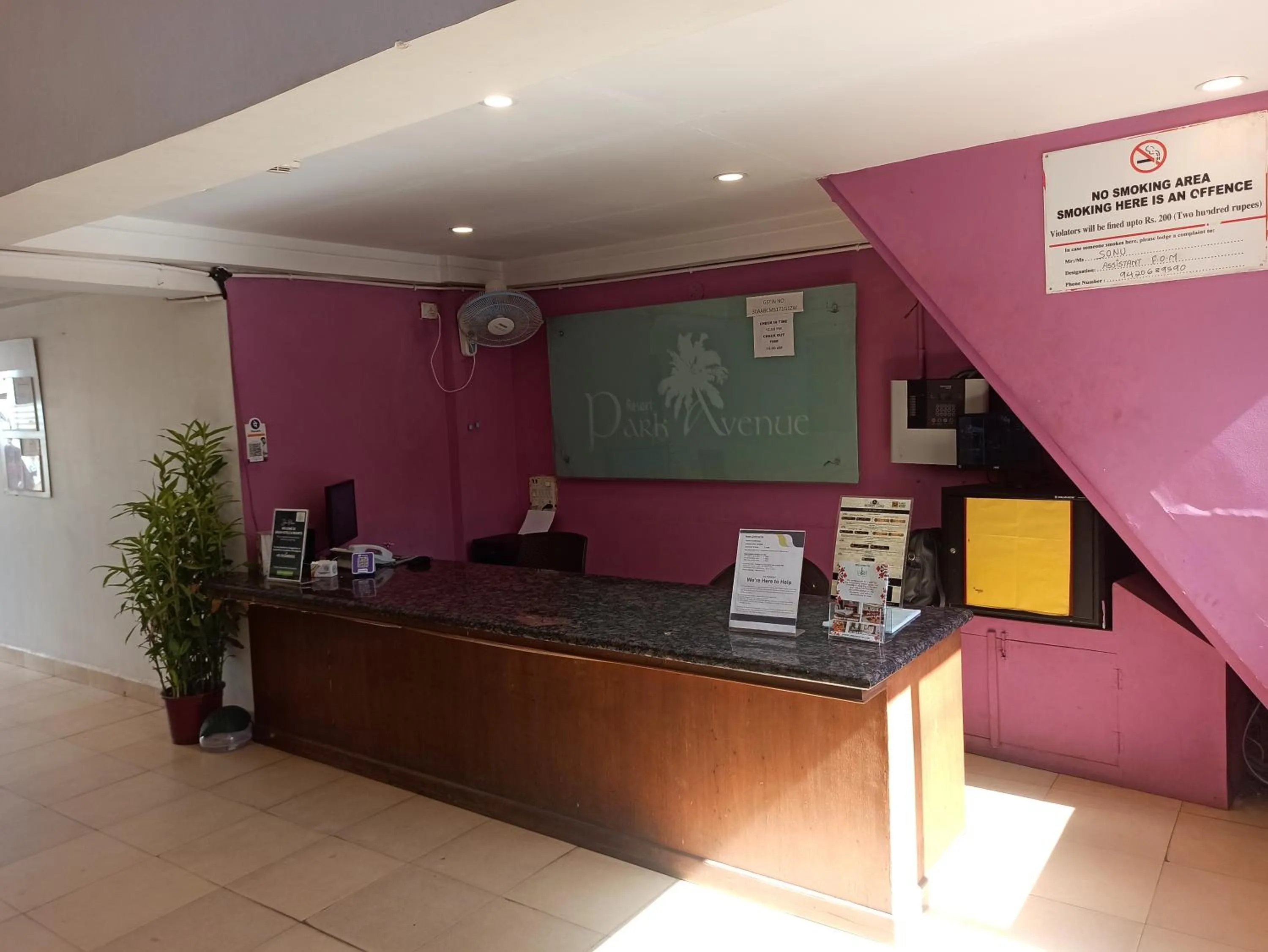 Lobby or reception in Resort Park Avenue