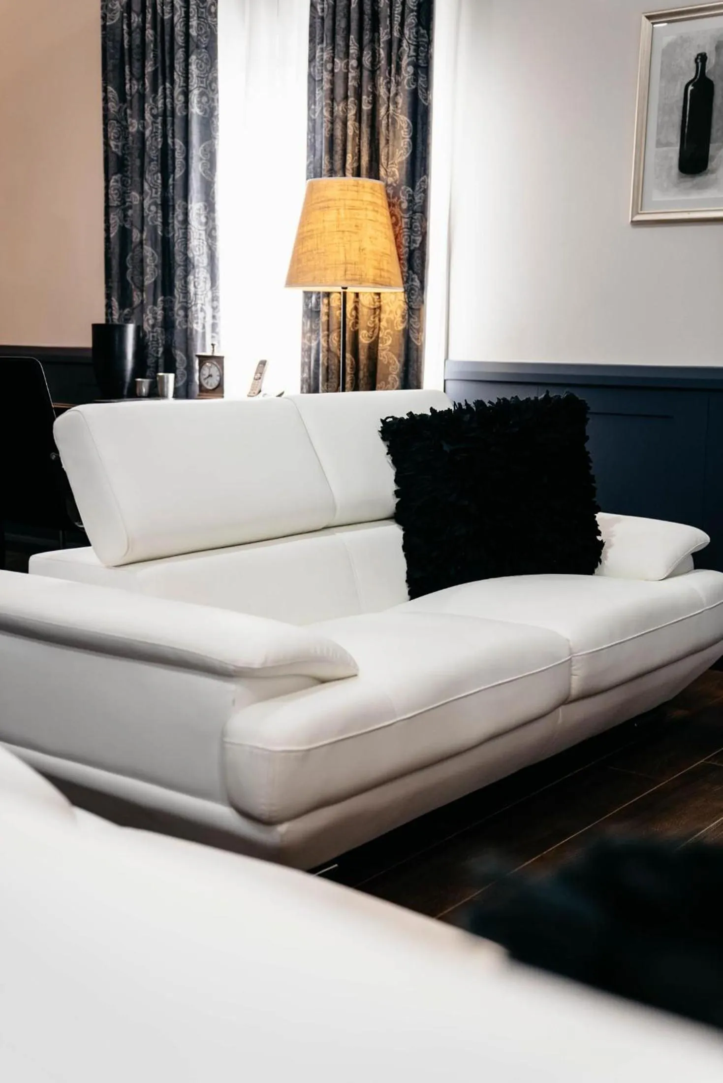 Living room, Bed in de Russie Boutique Hotel