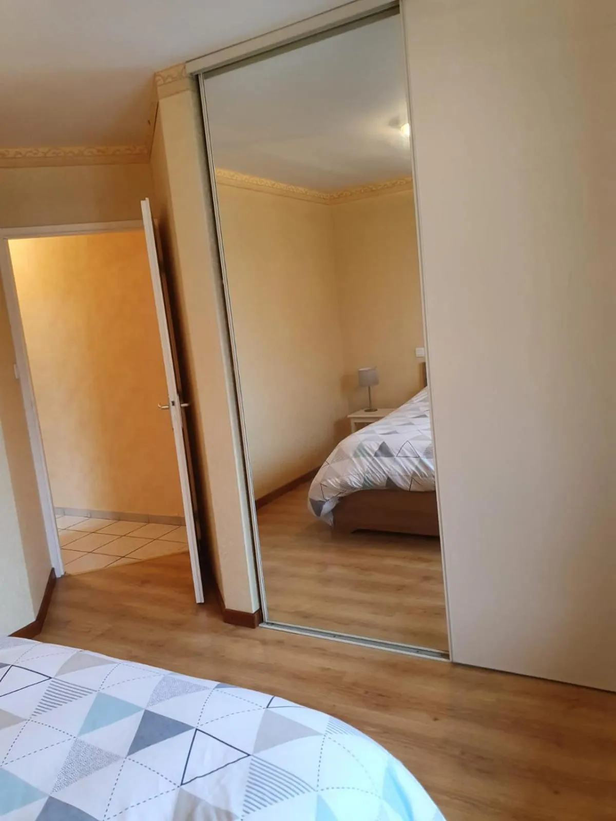 Bedroom, Bed in Le Saint-Hilaire