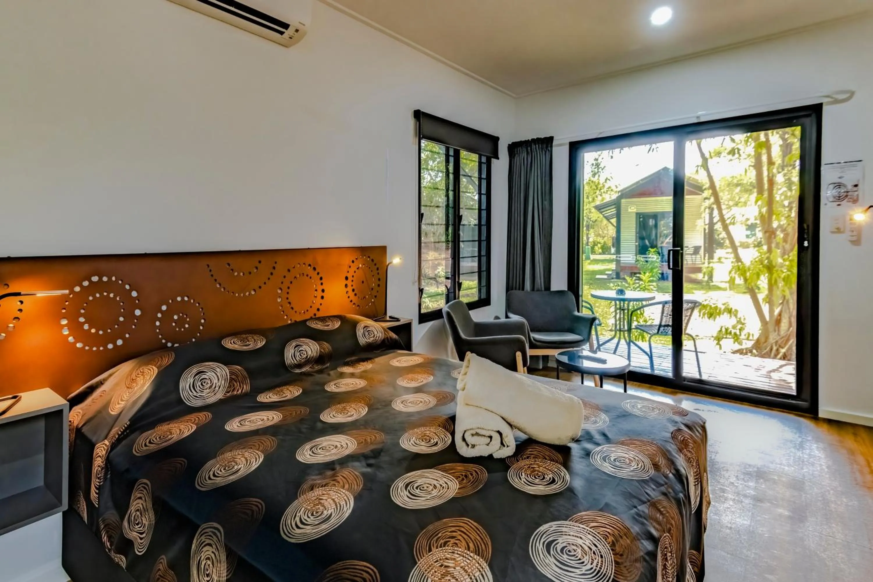 Bed in Aurora Kakadu Lodge